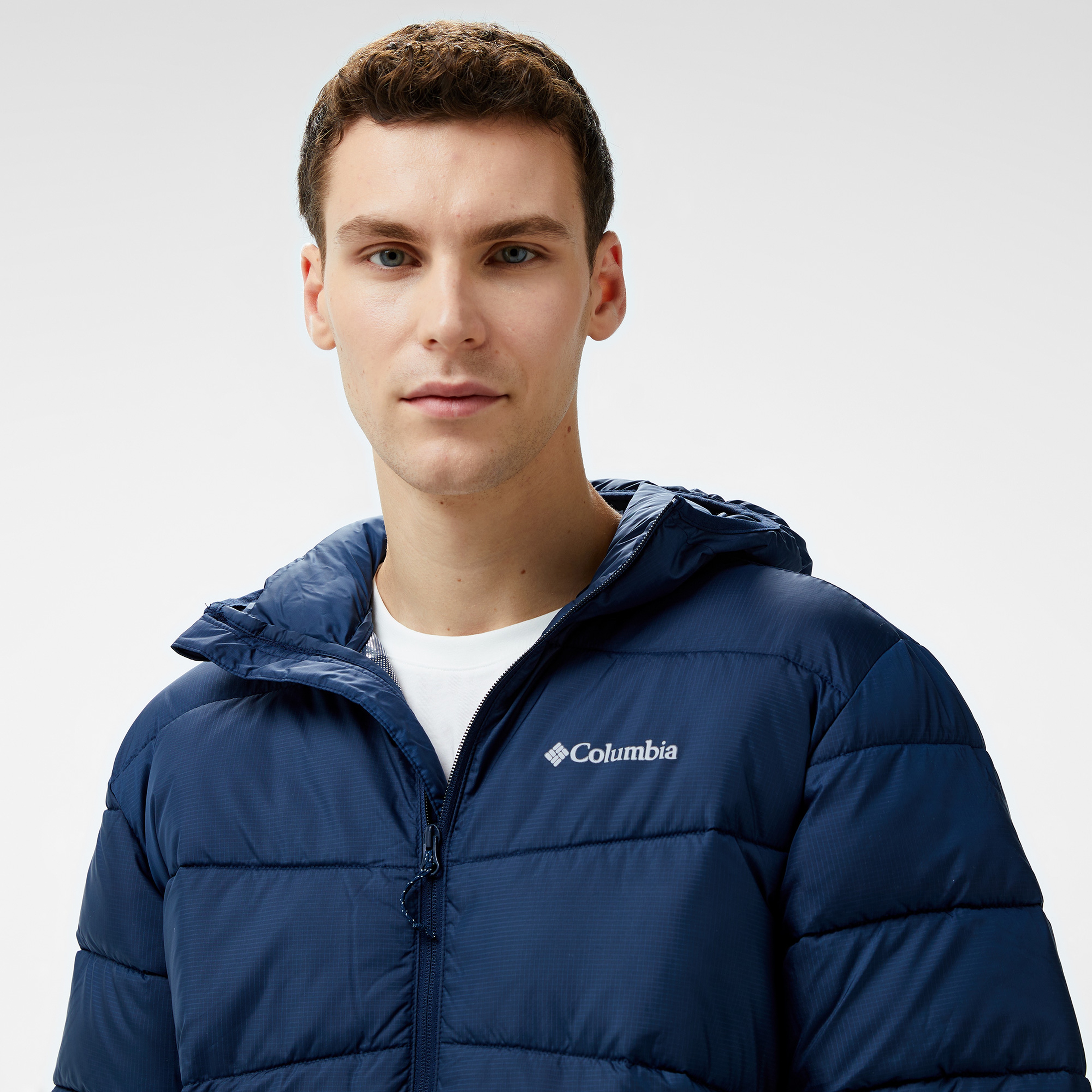 Columbia Fivemile Butte Hooded Erkek  Lacivert Mont