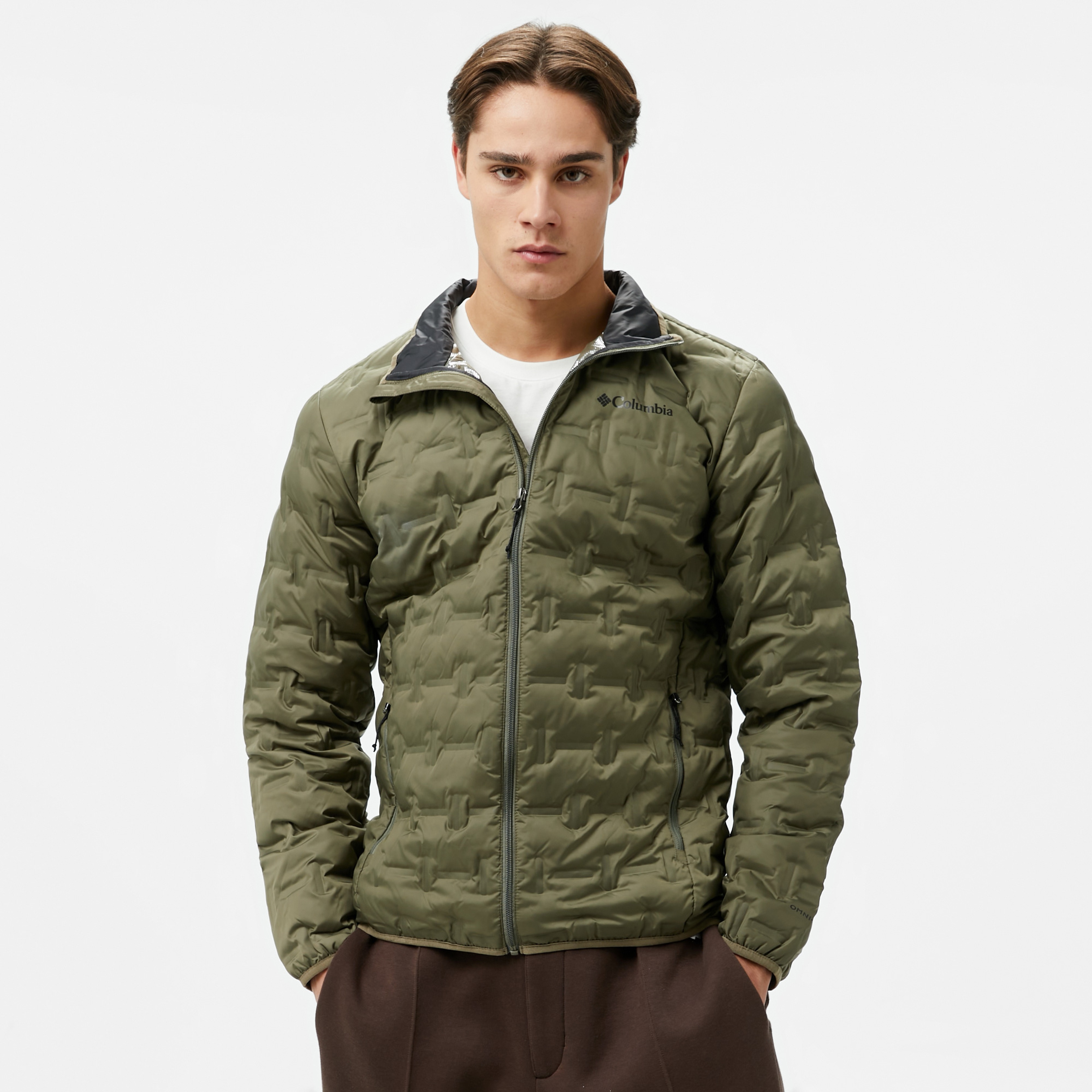 Columbia Delta Ridge Down Erkek Yeşil Mont