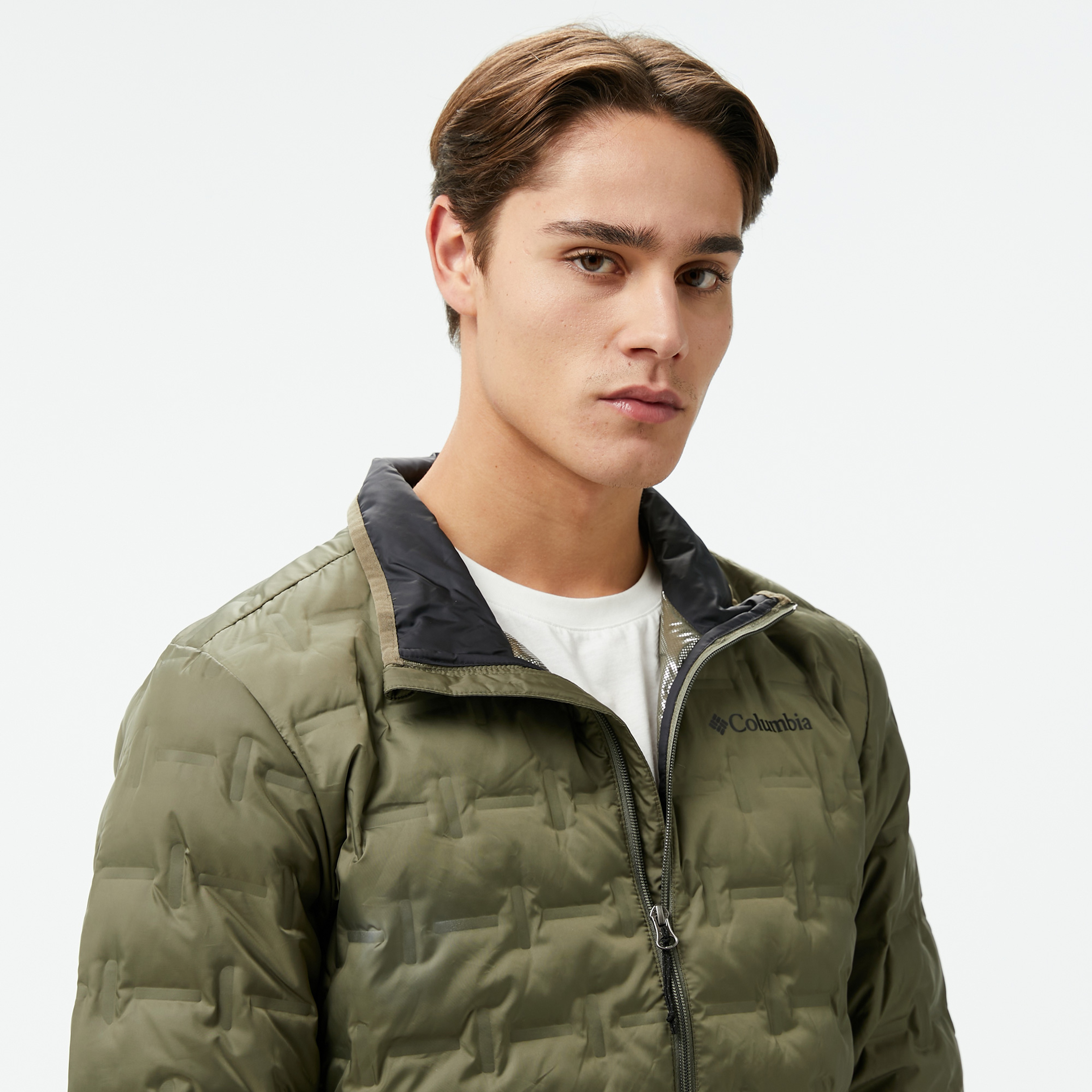 Columbia Delta Ridge Down Erkek Yeşil Mont