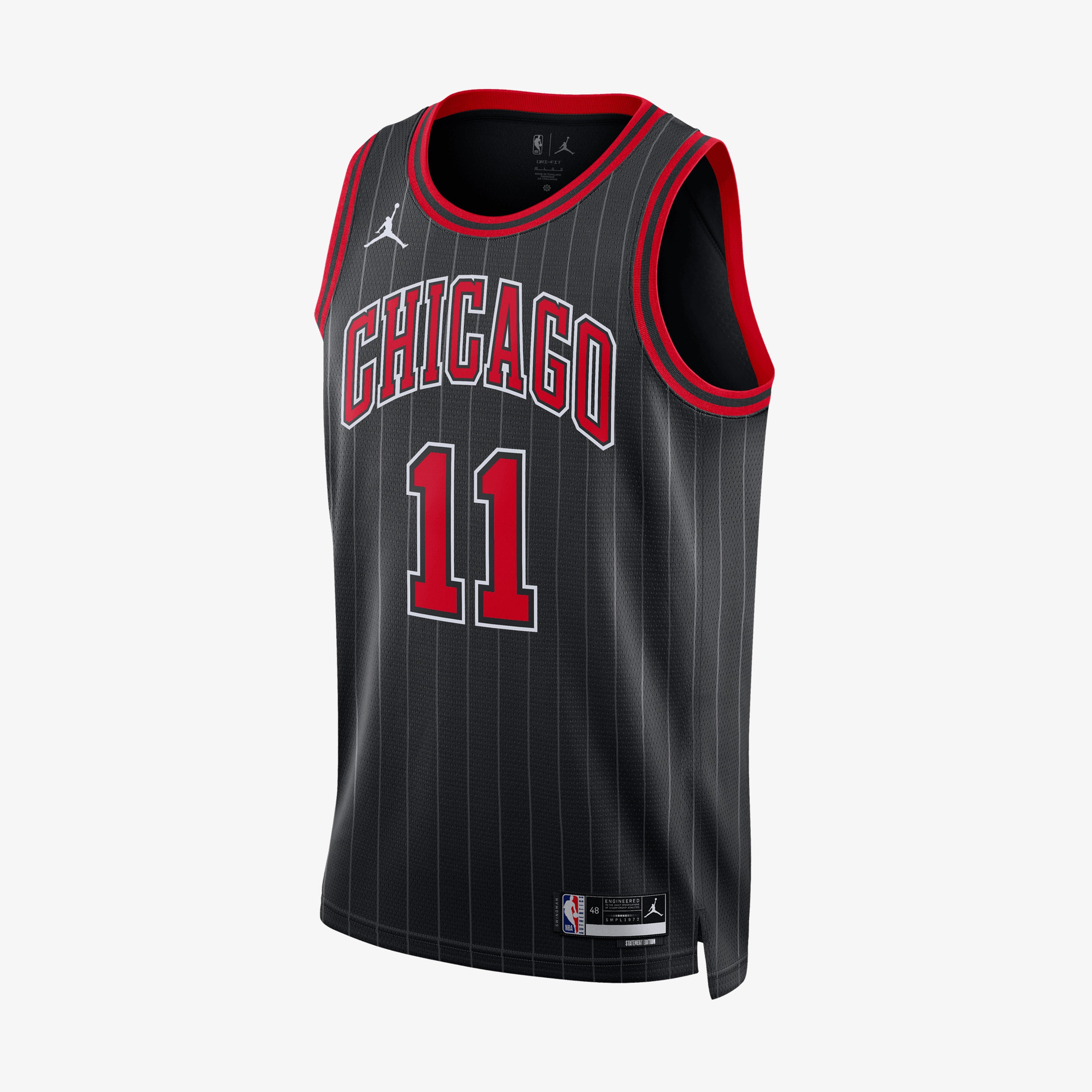 Nike Chicago Bulls Swingman Icon Erkek Siyah Basketbol Forması