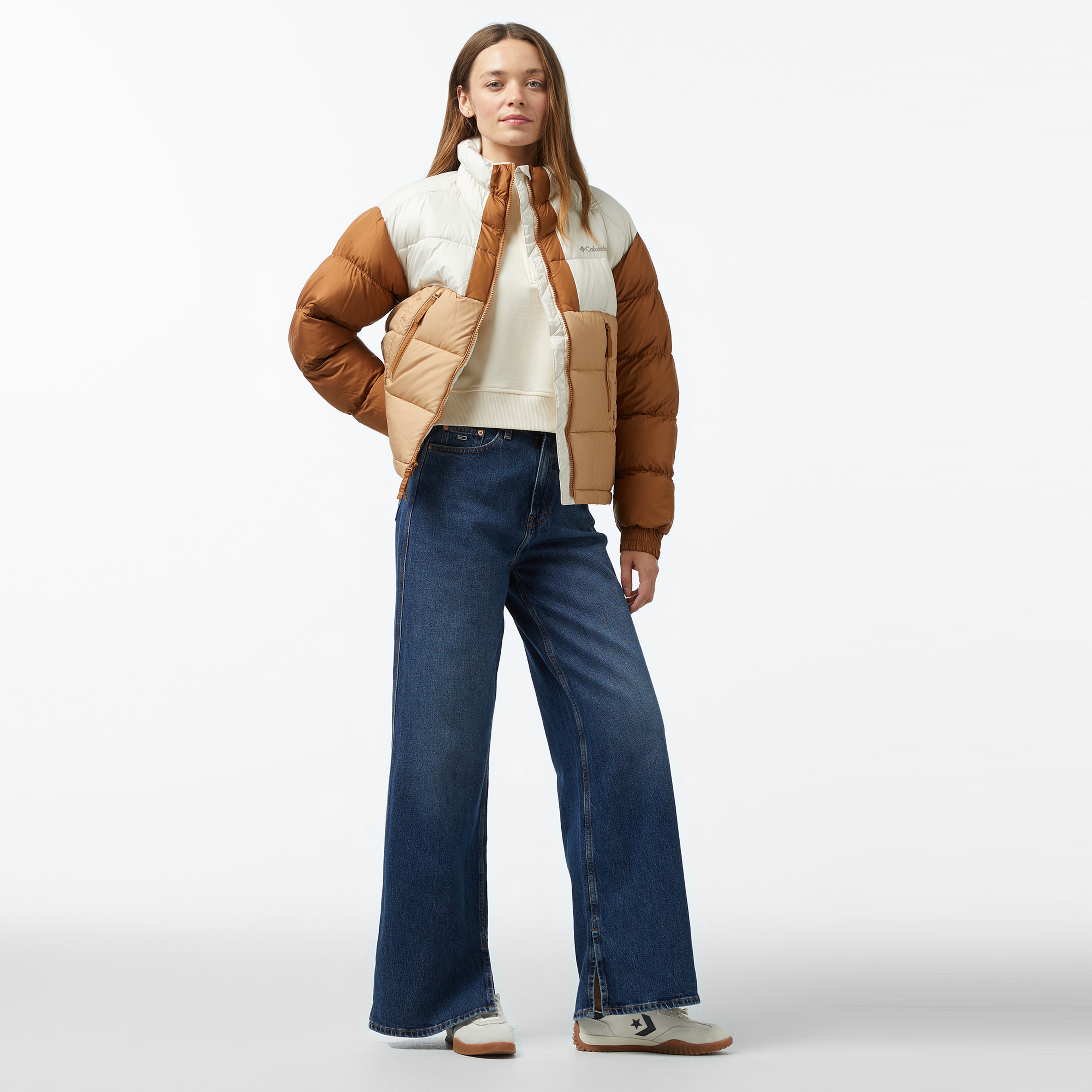 Columbia Pike Lake Cropped Kadın Kahverengi MontXSWL5502| Occasion