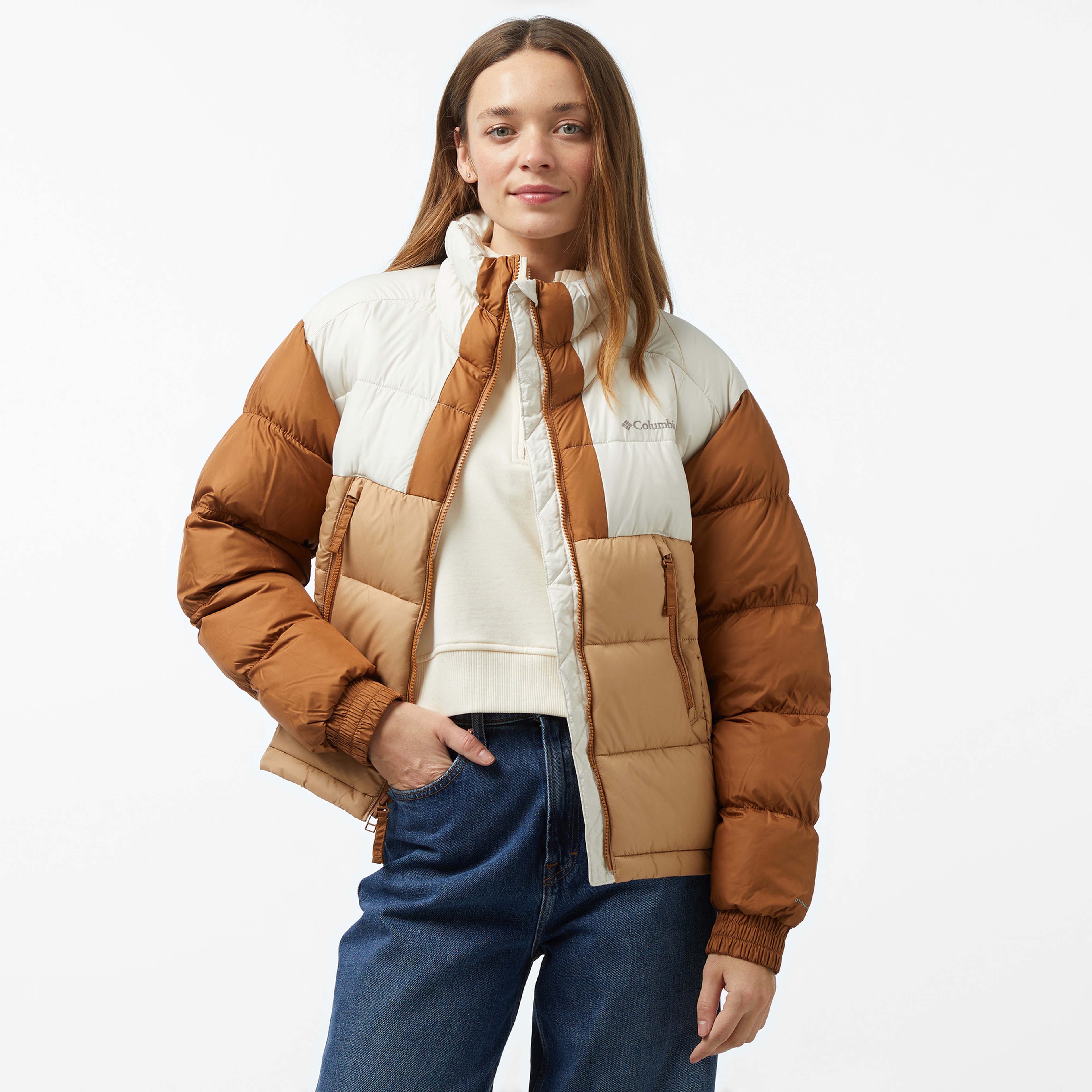 Columbia Pike Lake Cropped Kadın Kahverengi MontXSWL5502| Occasion