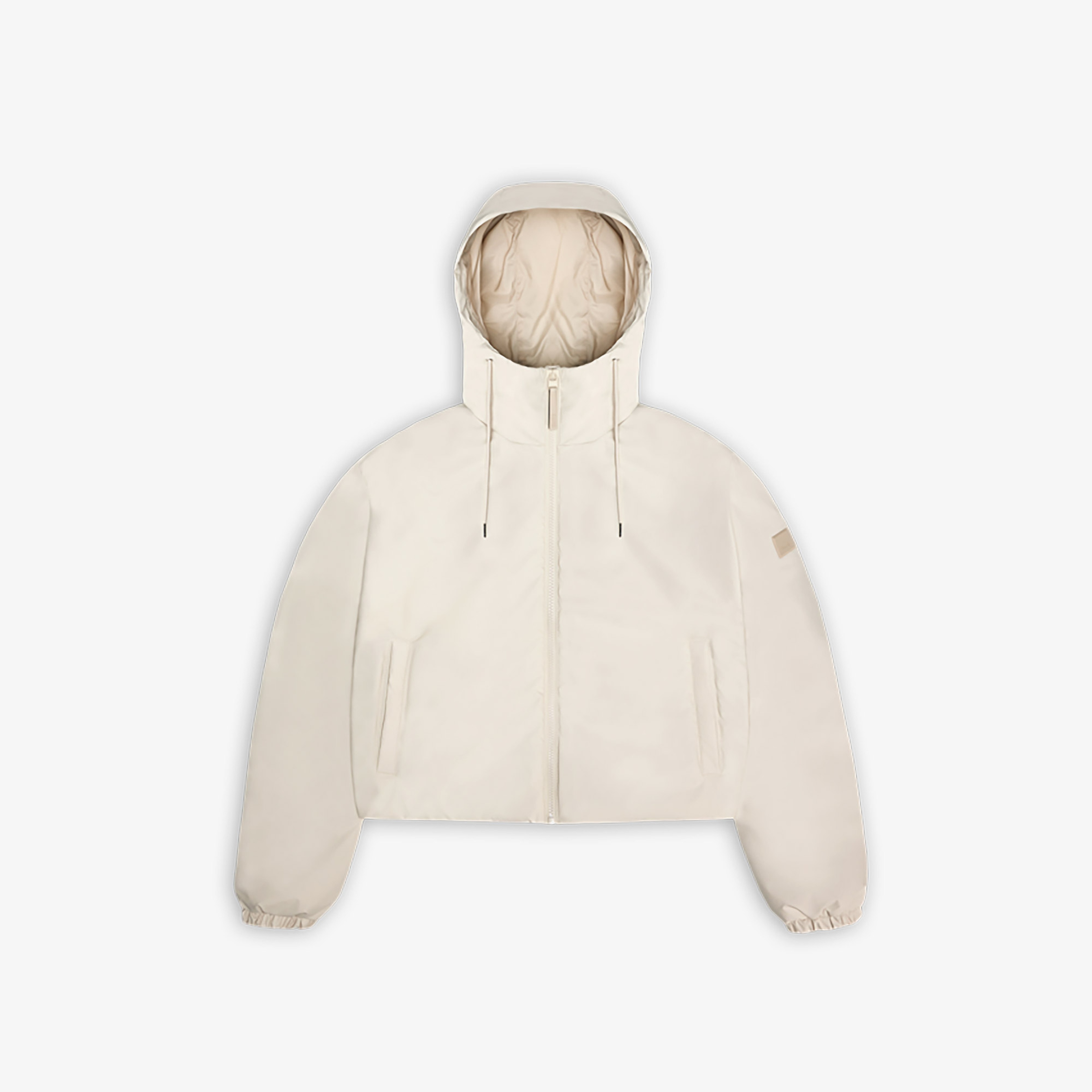 Rains Lohja Short Insulated W3T1 Kadın Krem Yağmurluk