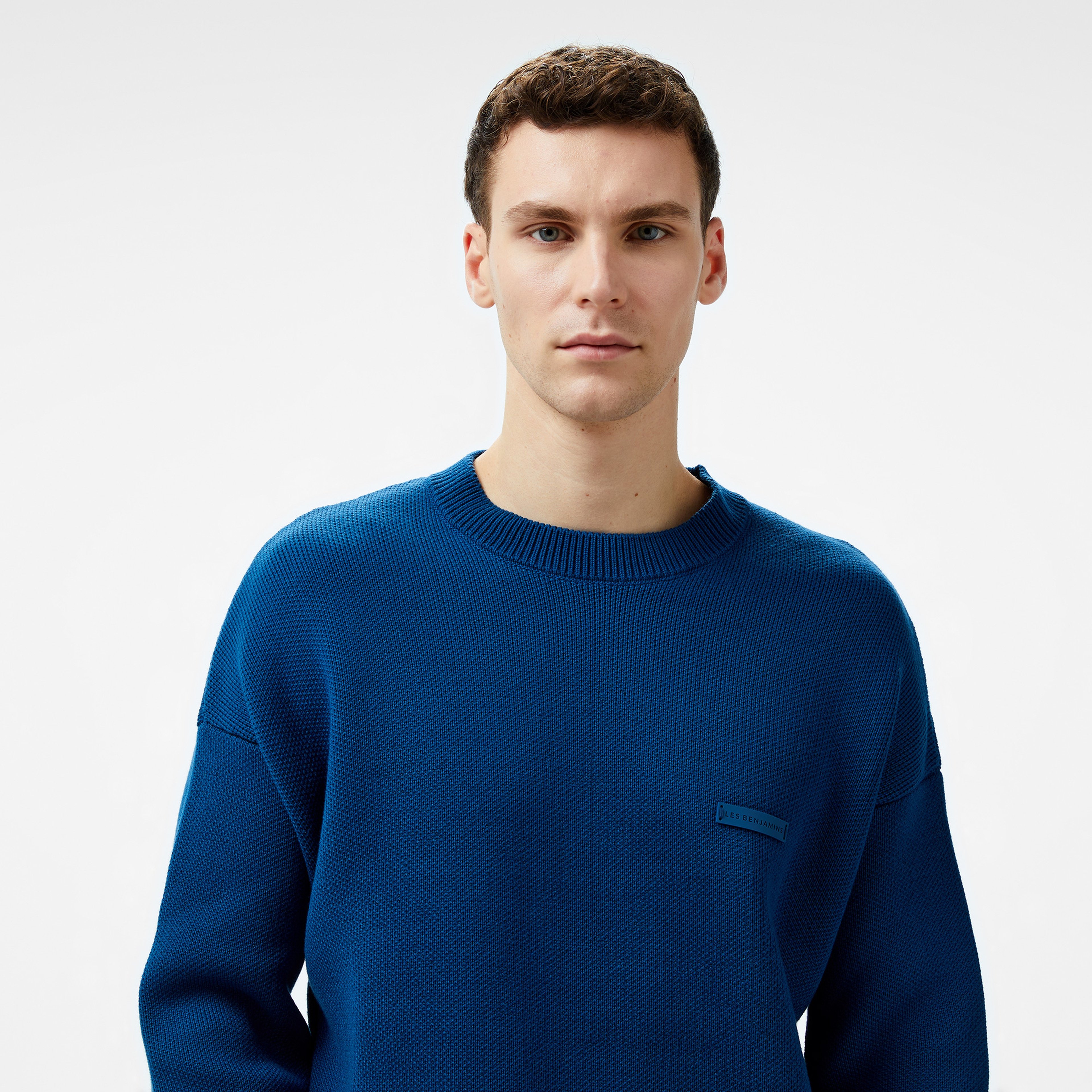 Les Benjamins 302 Erkek Lacivert Sweatshirt