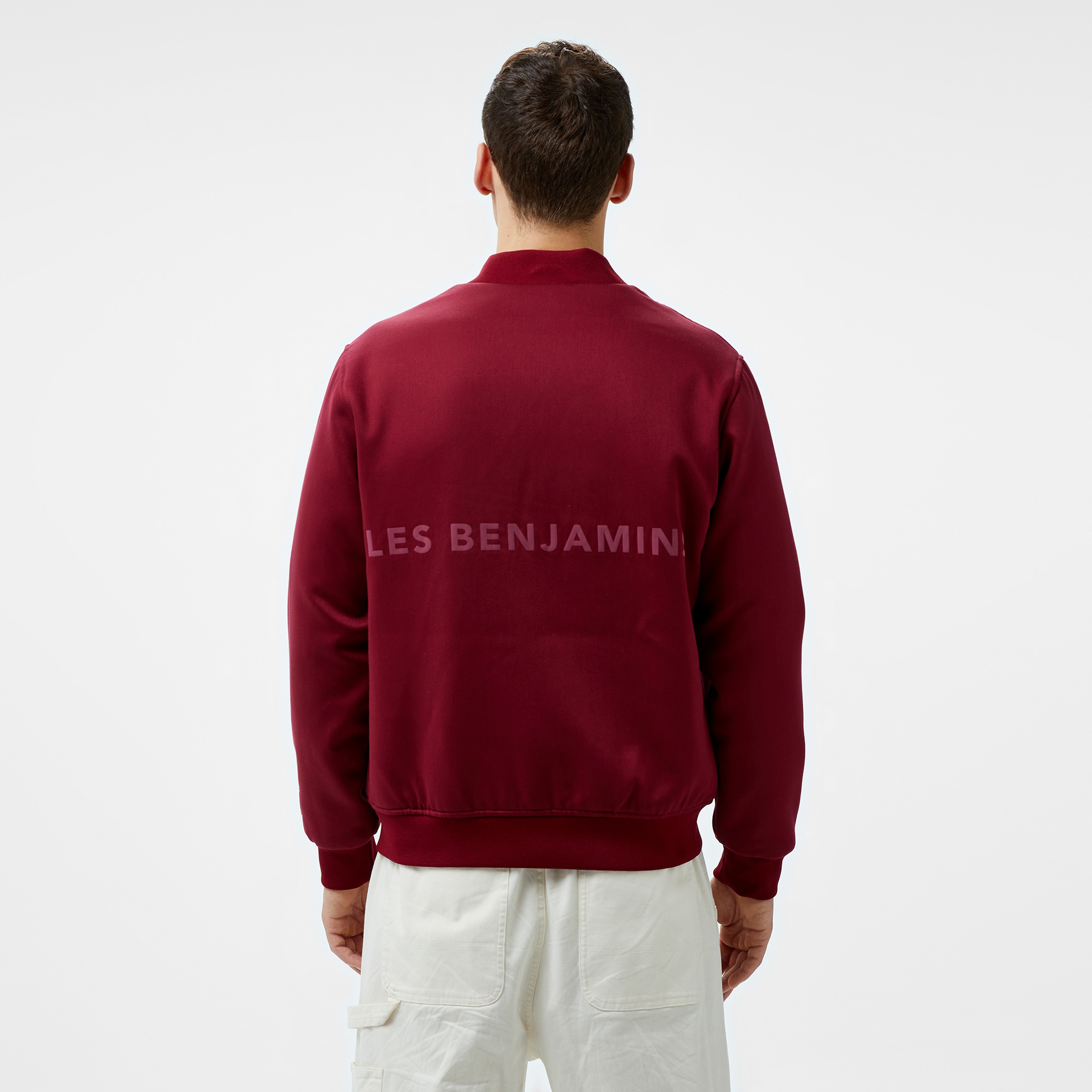 Les Benjamins Bomber 301 Erkek Bordo Ceket