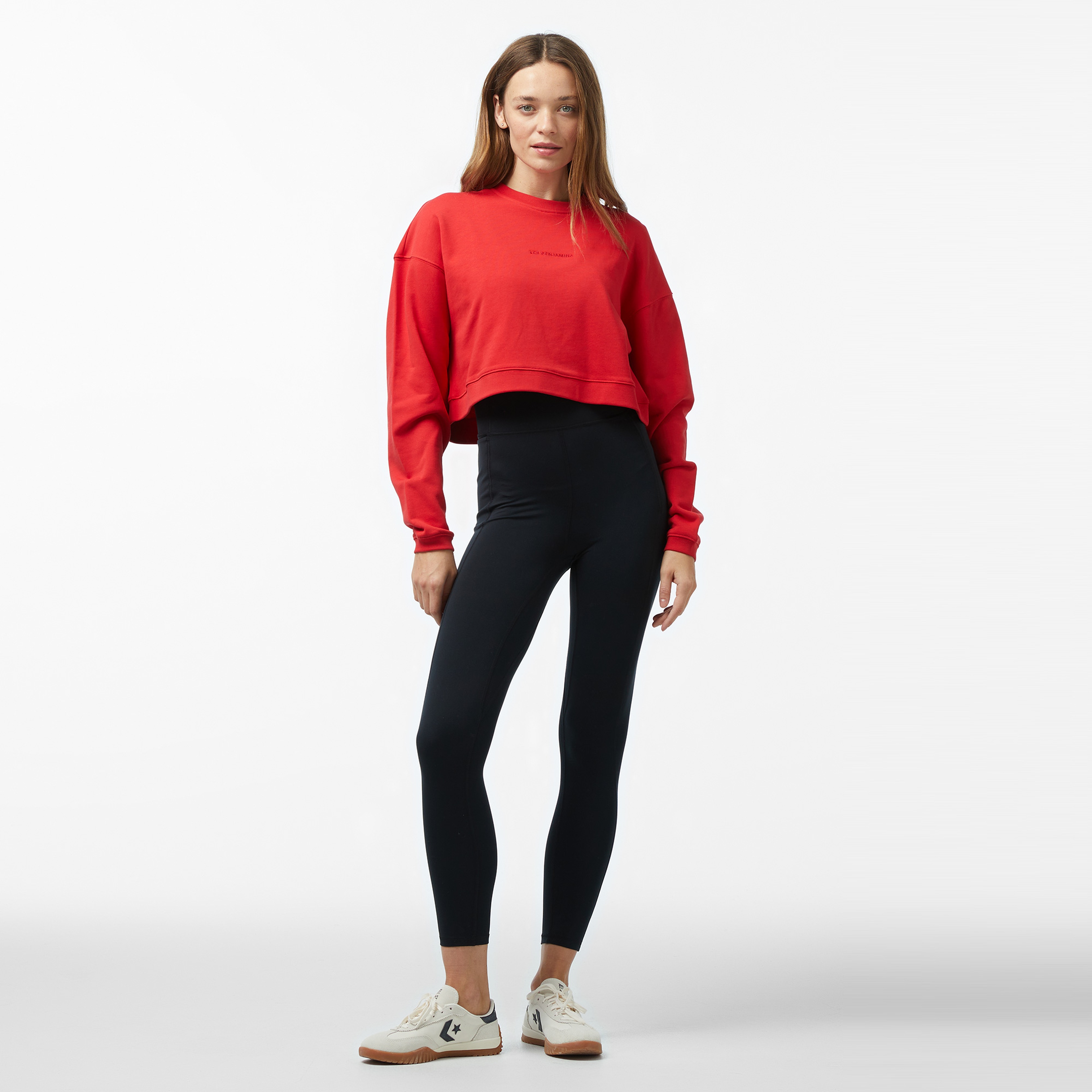 Les Benjamins 302 Kadın Kırmızı Sweatshirt