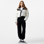 The North Face Nuptse Kadın Beyaz Ceket