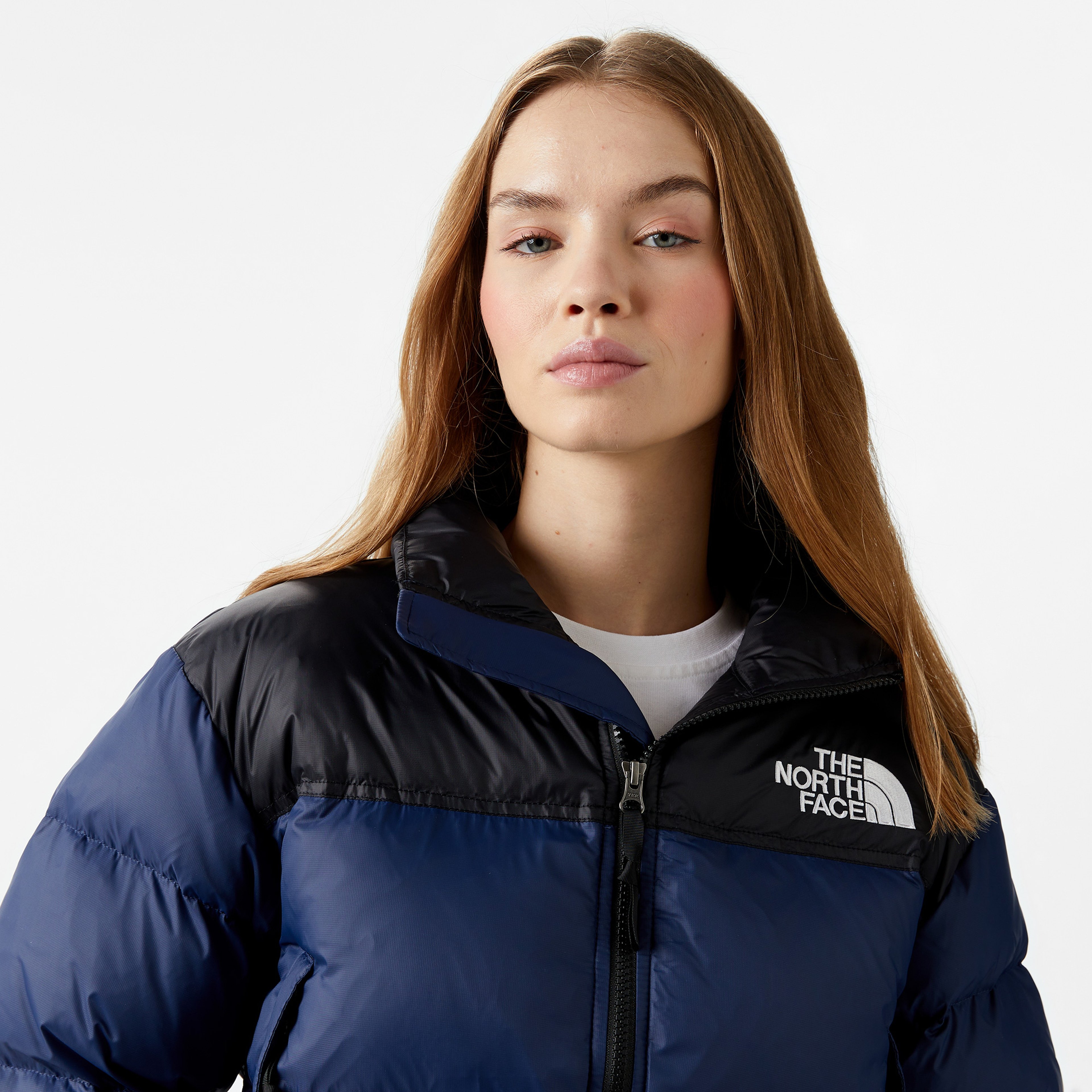 The North Face Nuptse Kadın Lacivert Ceket