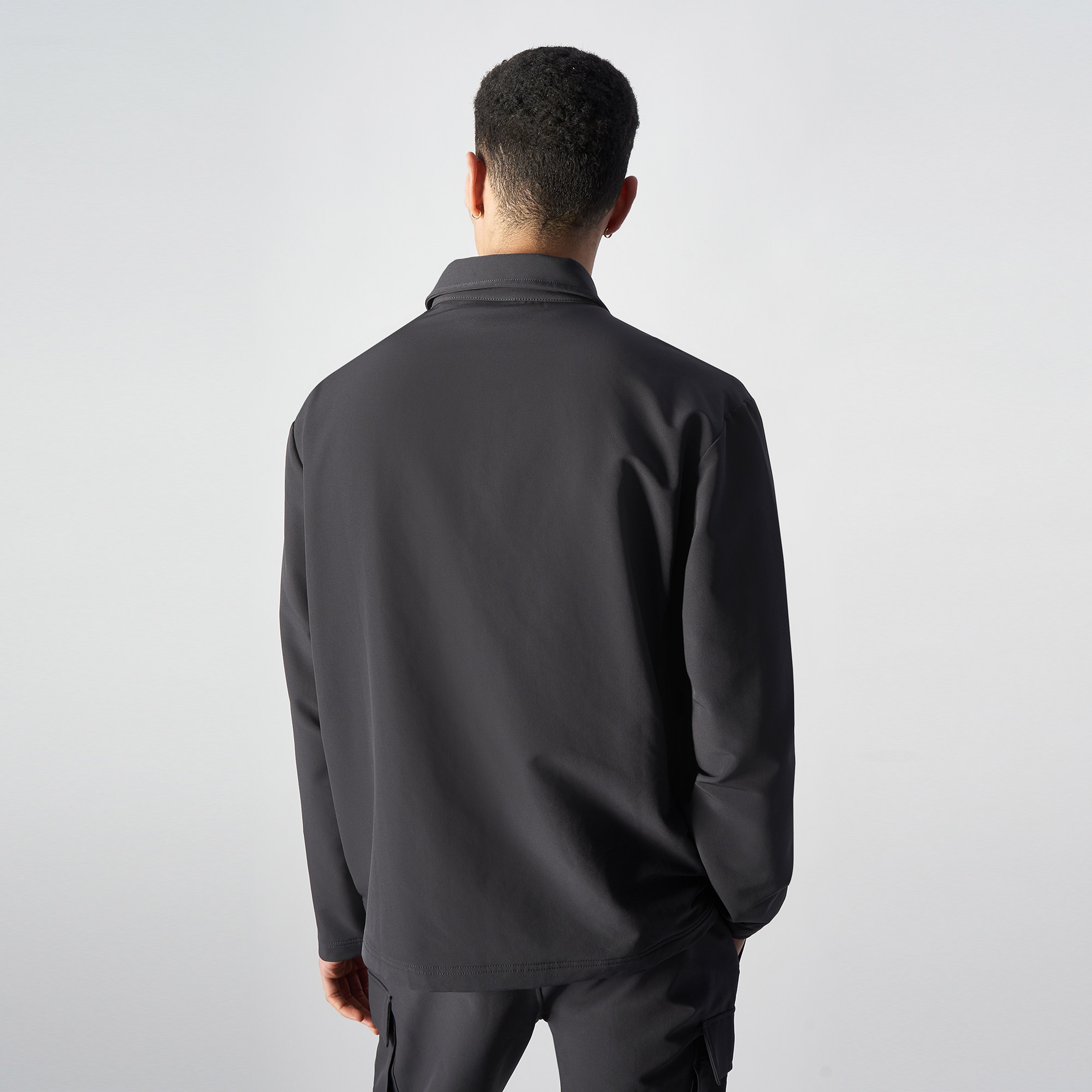 Champion Classic Erkek Gri Gömlek