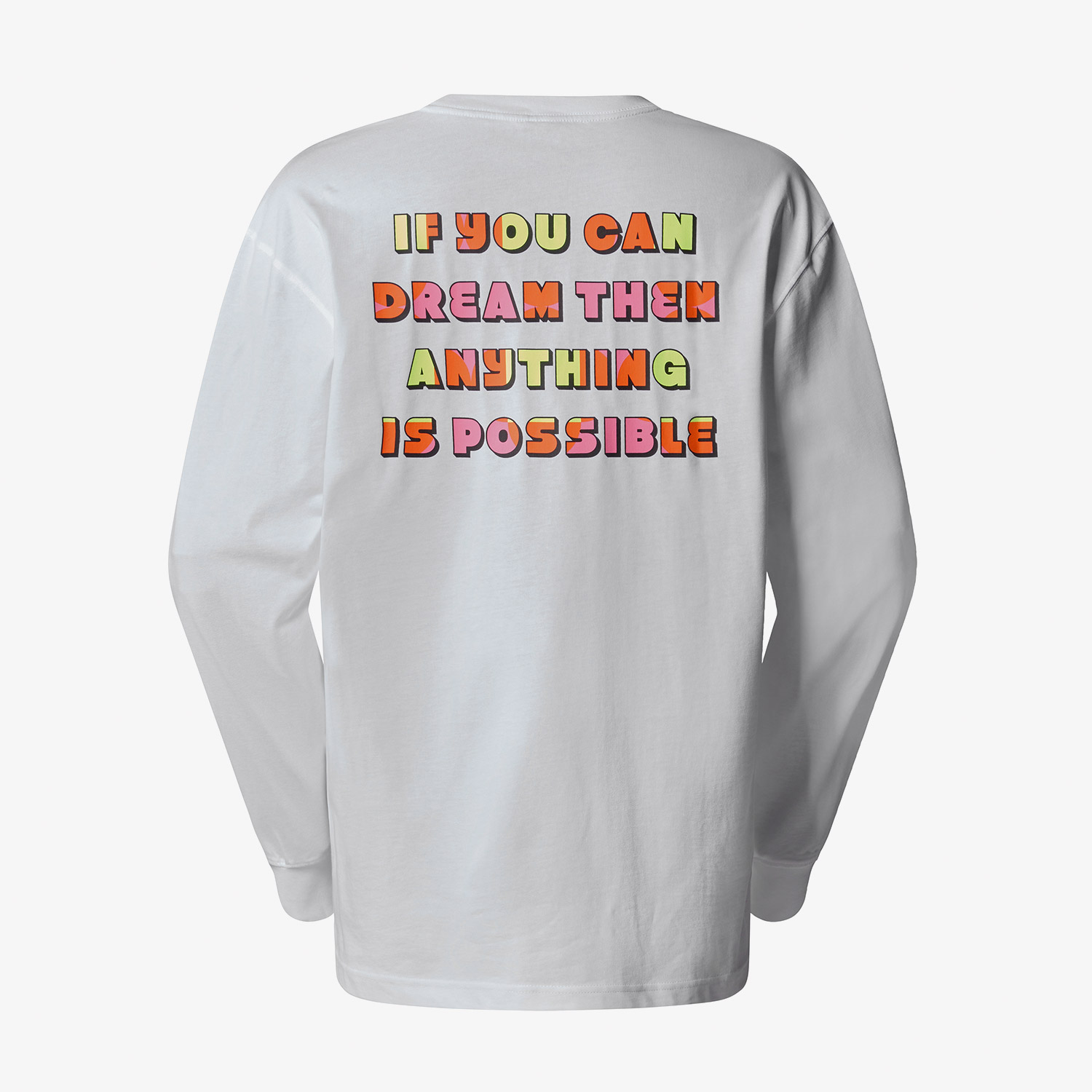 The North Face x Yinka Ilori Graphic Erkek Beyaz Sweatshirt