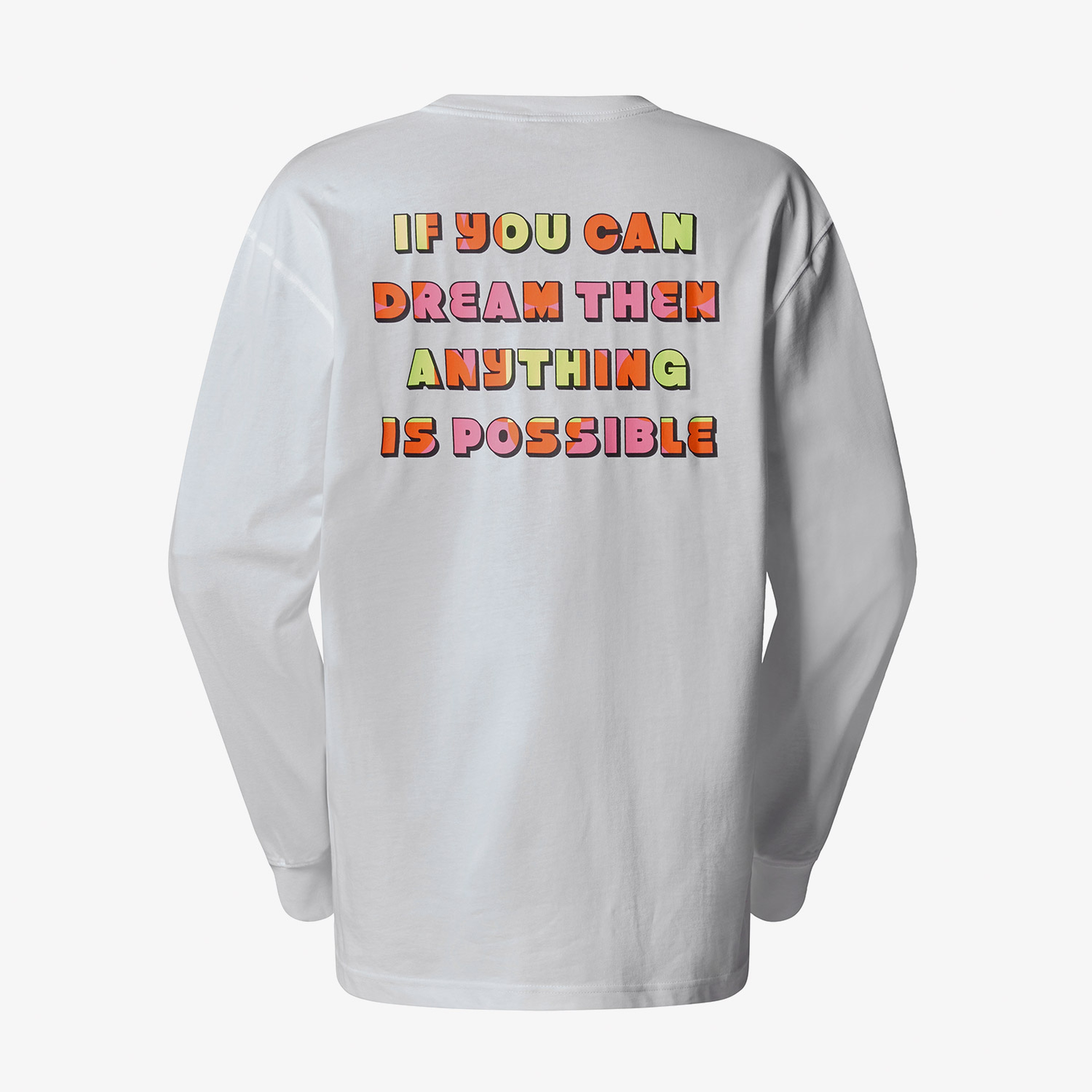 The North Face x Yinka Ilori Graphic Erkek Beyaz Sweatshirt