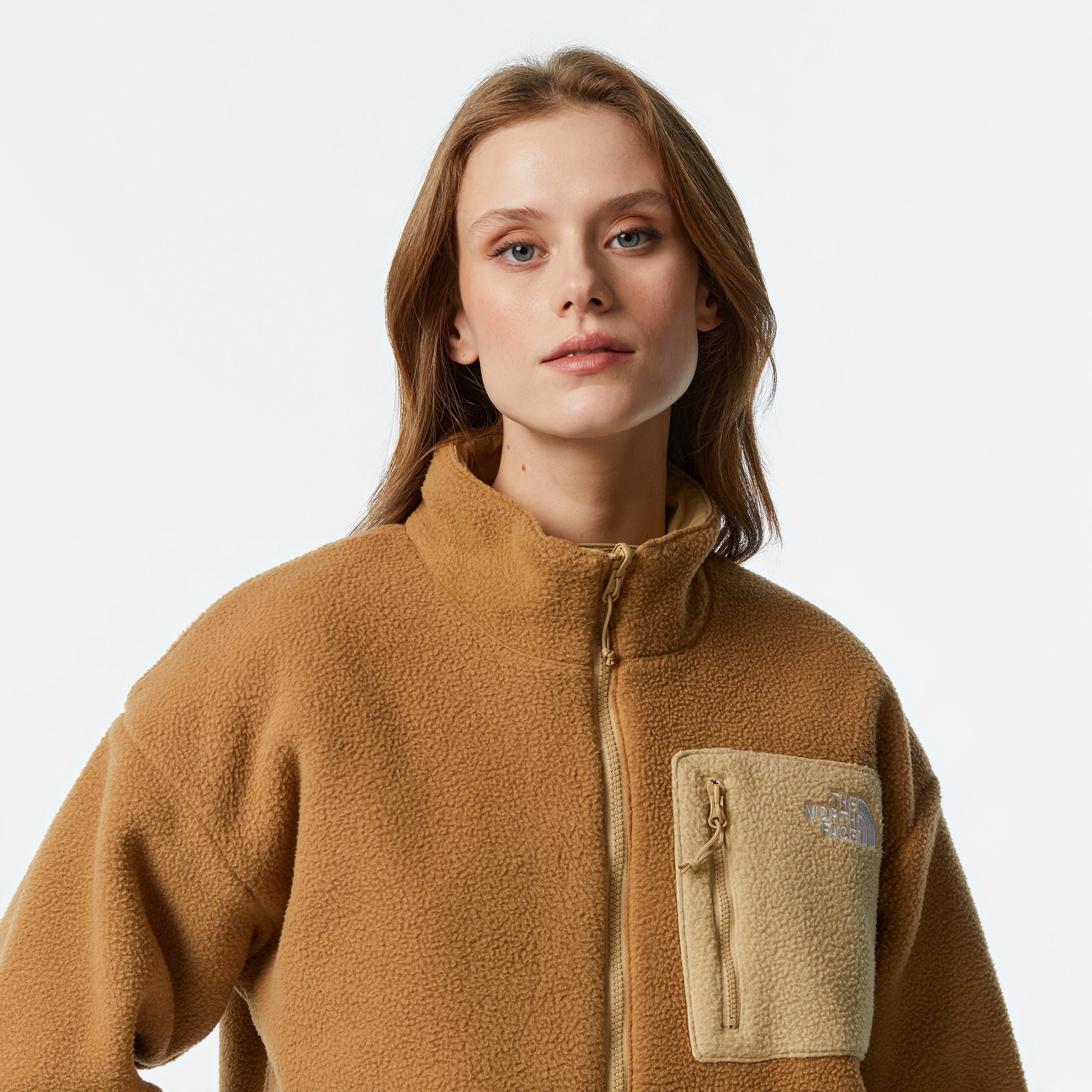 The North Face Yumiori Çift Taraflı Kadın Haki Polar Mont