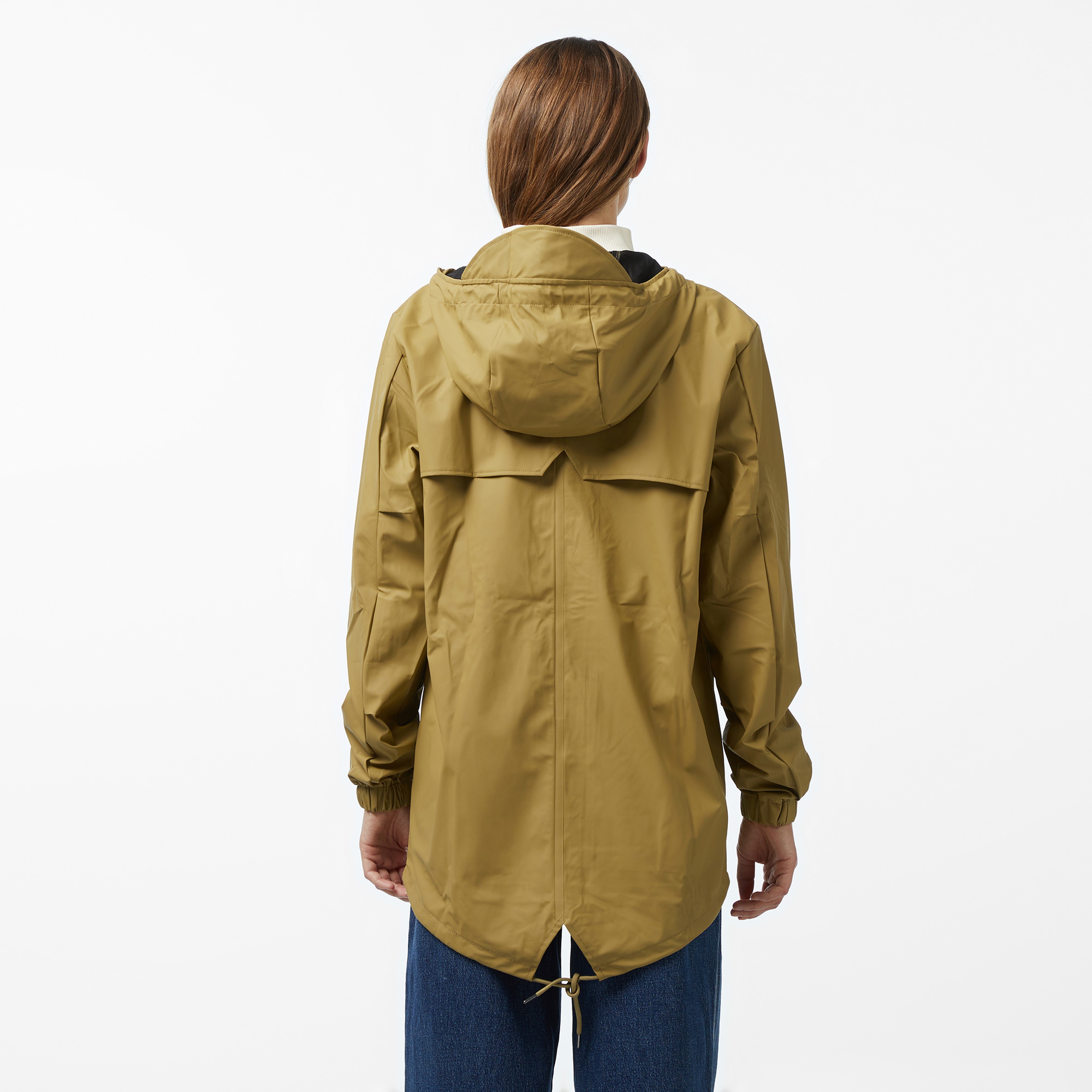 Rains Fishtail W3 Kadın Haki Yağmurluk