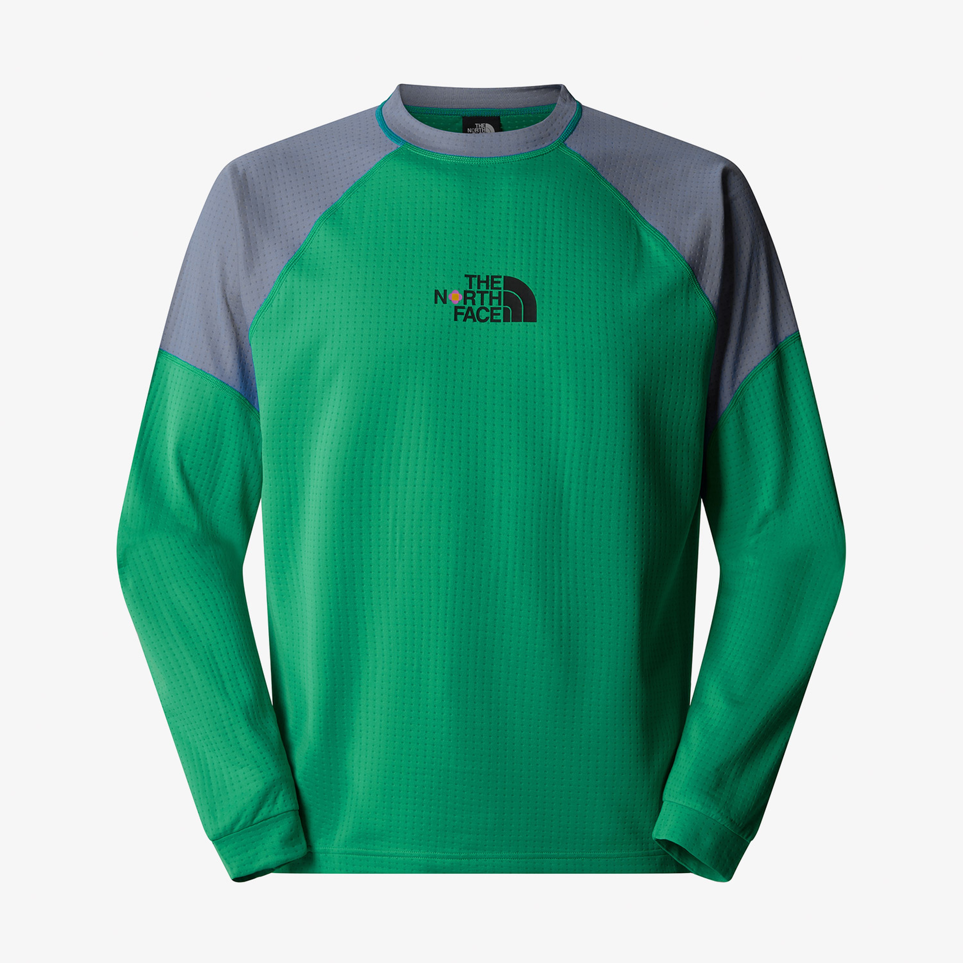 The North Face longsleeve Erkek Yeşil Sweatshirt