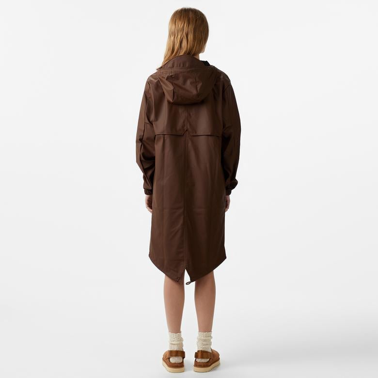Rains Fishtail Parka W3 Erkek Kahverengi Yağmurluk
