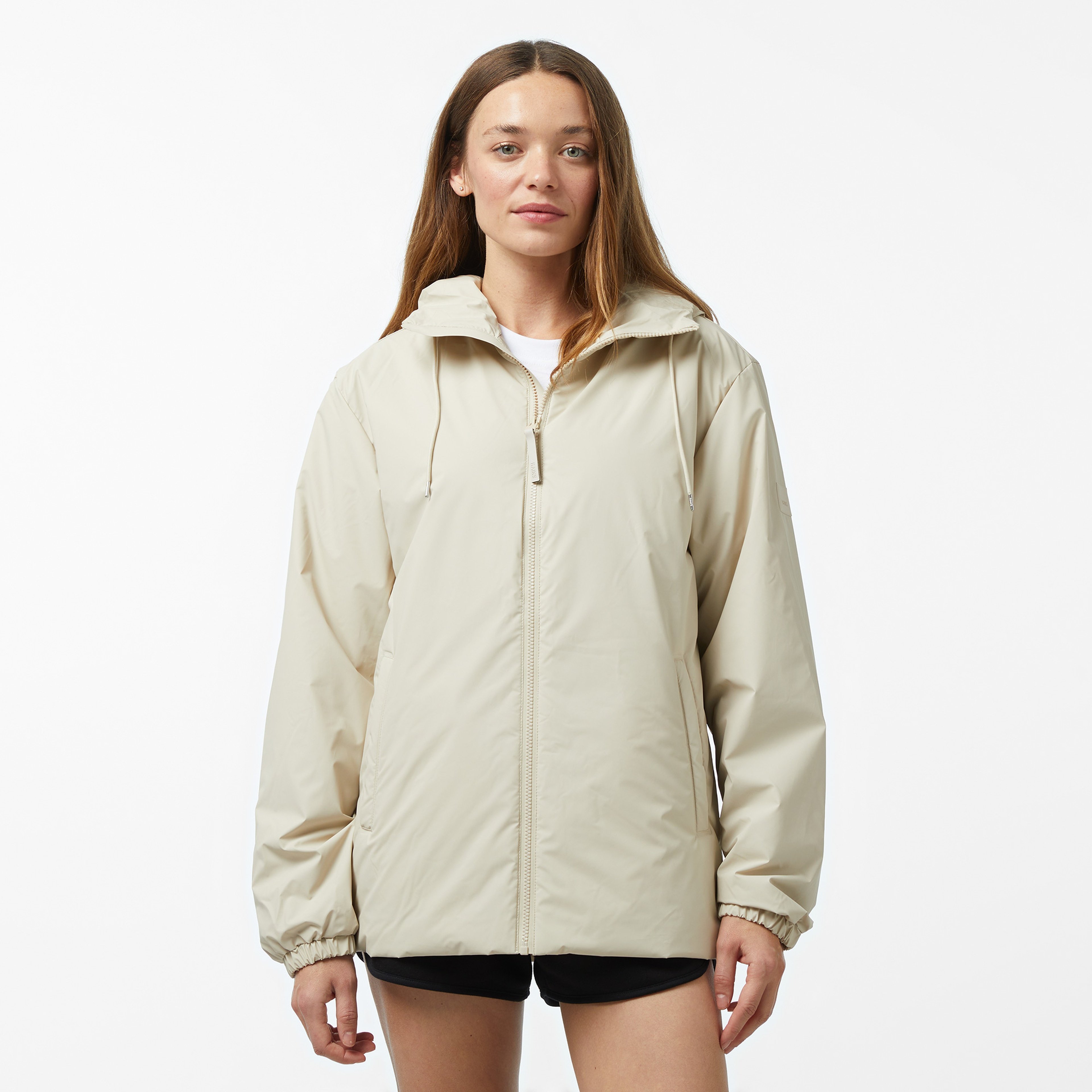 Rains Lohja Insulated W3T1 Kadın Krem Yağmurluk