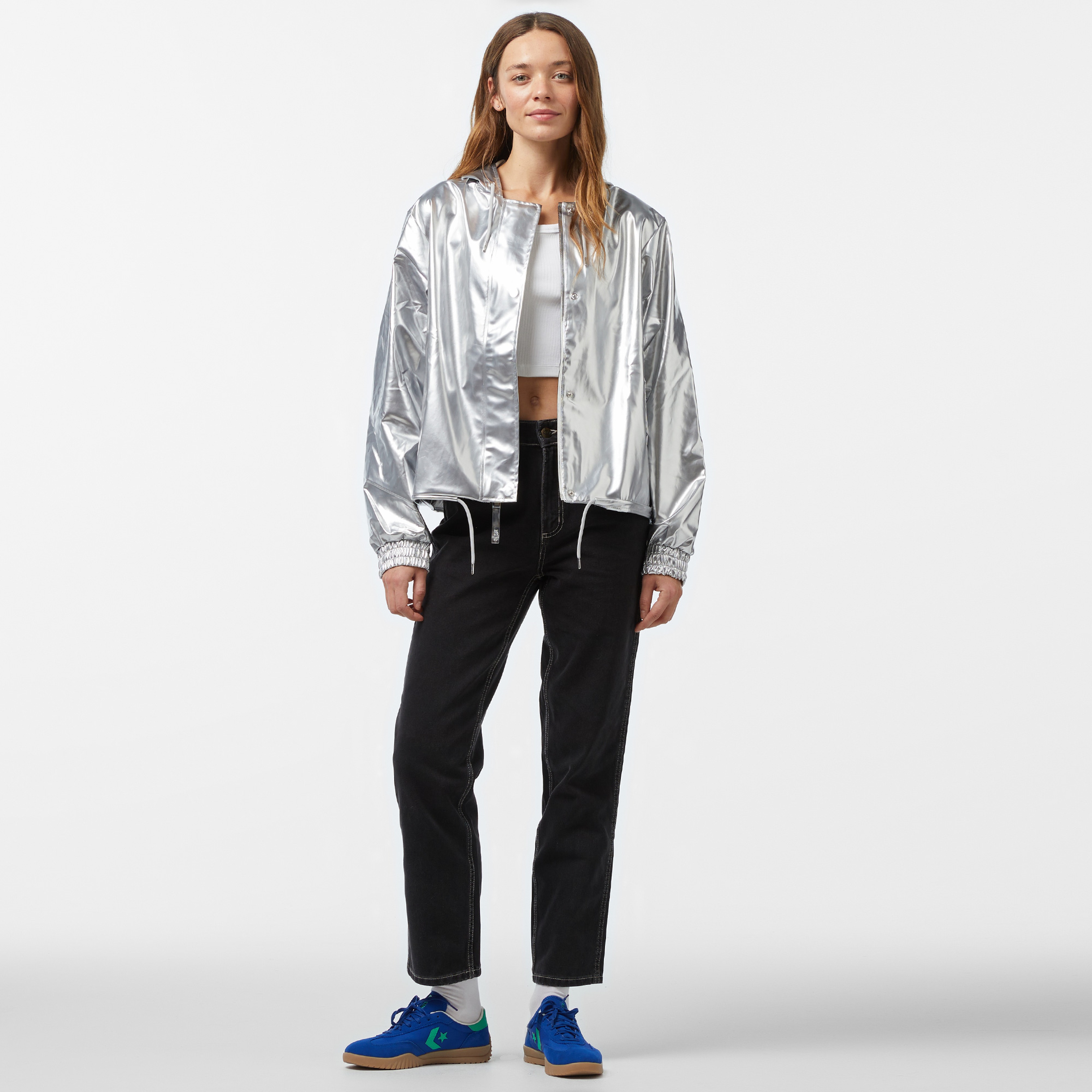 Rains String W W3 Kadın Gri Yağmurluk