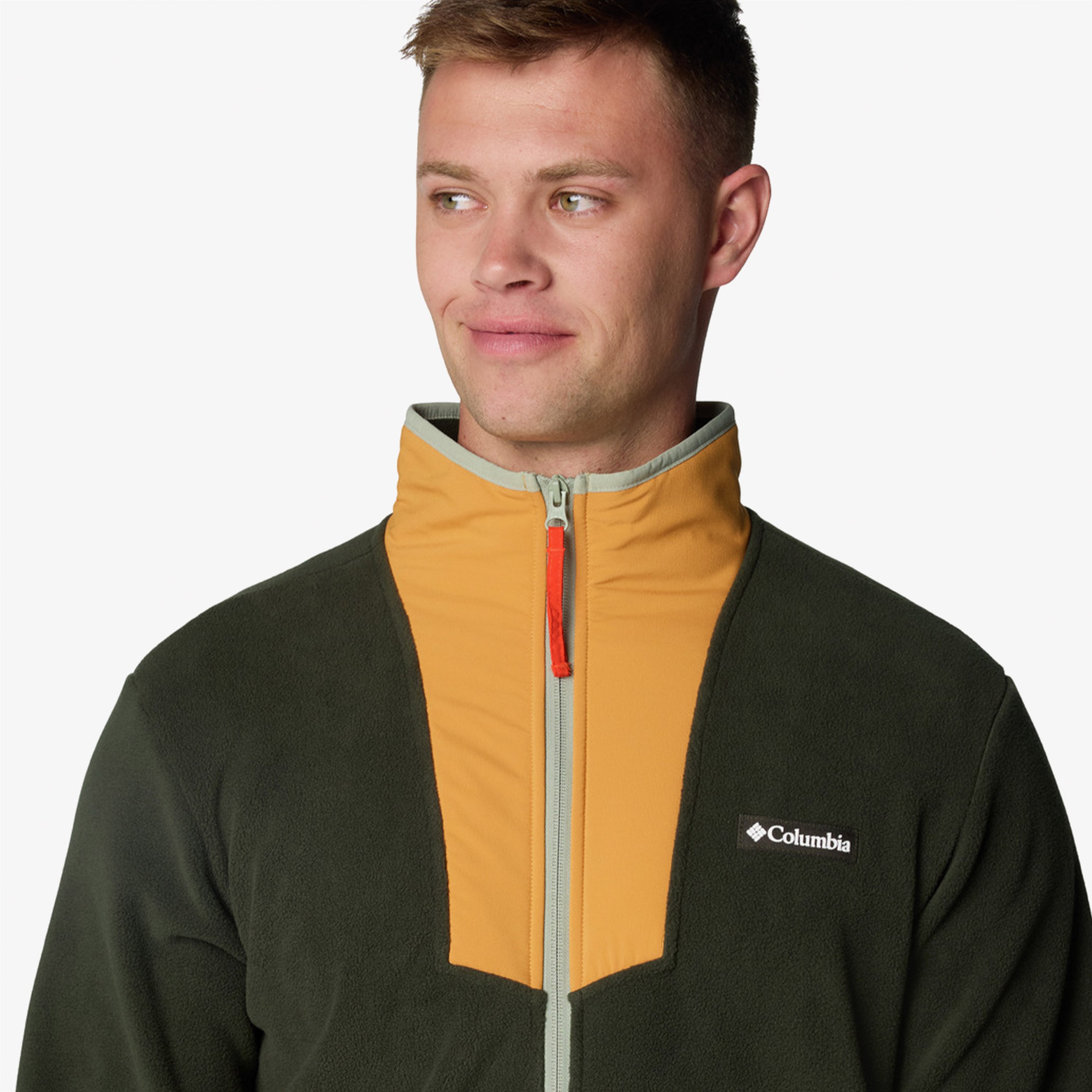 Columbia Sequoia Grove Full Zip Fleece Erkek Yeşil MontSAM0596