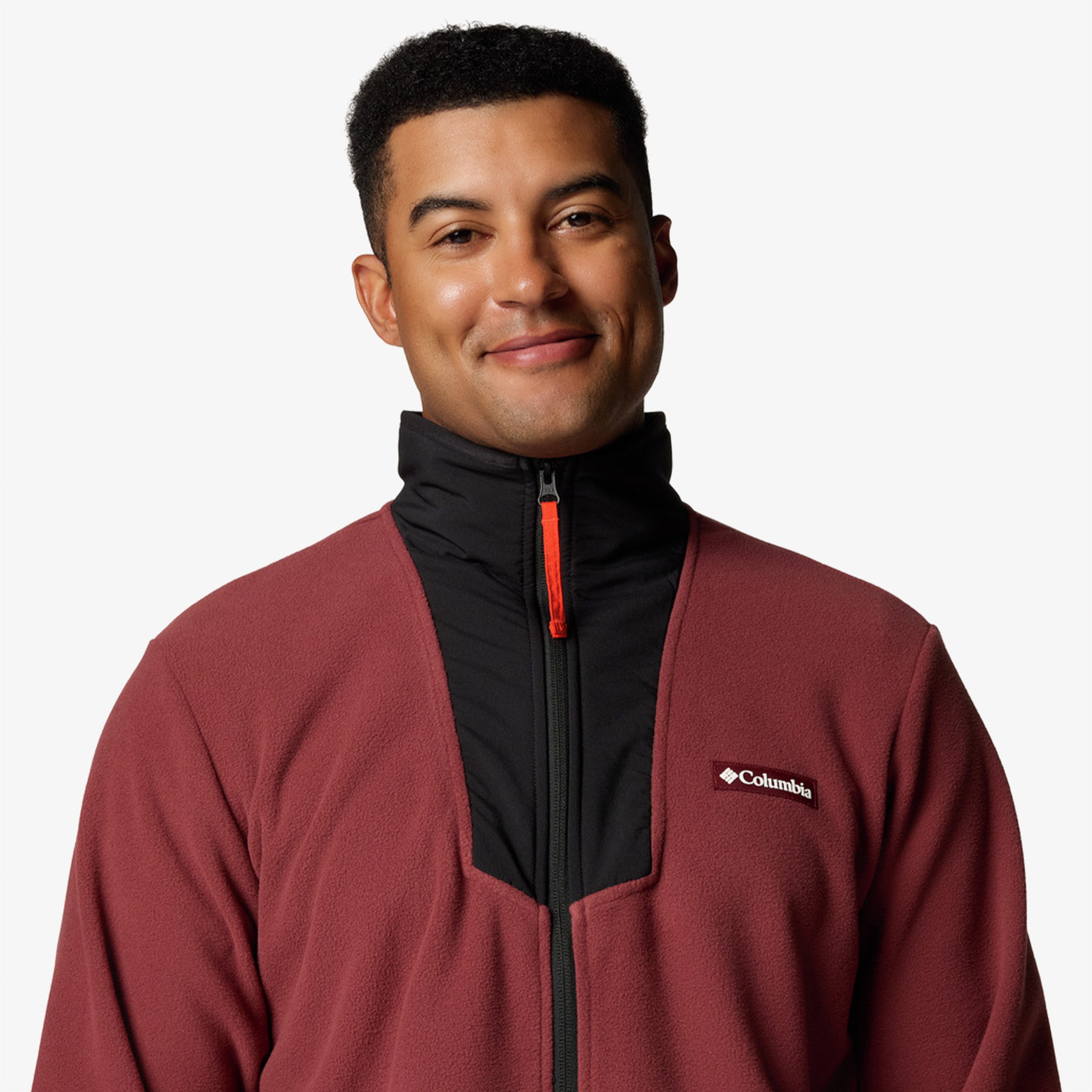 Columbia Sequoia Grove Full Zip Fleece Erkek Kırmızı Mont