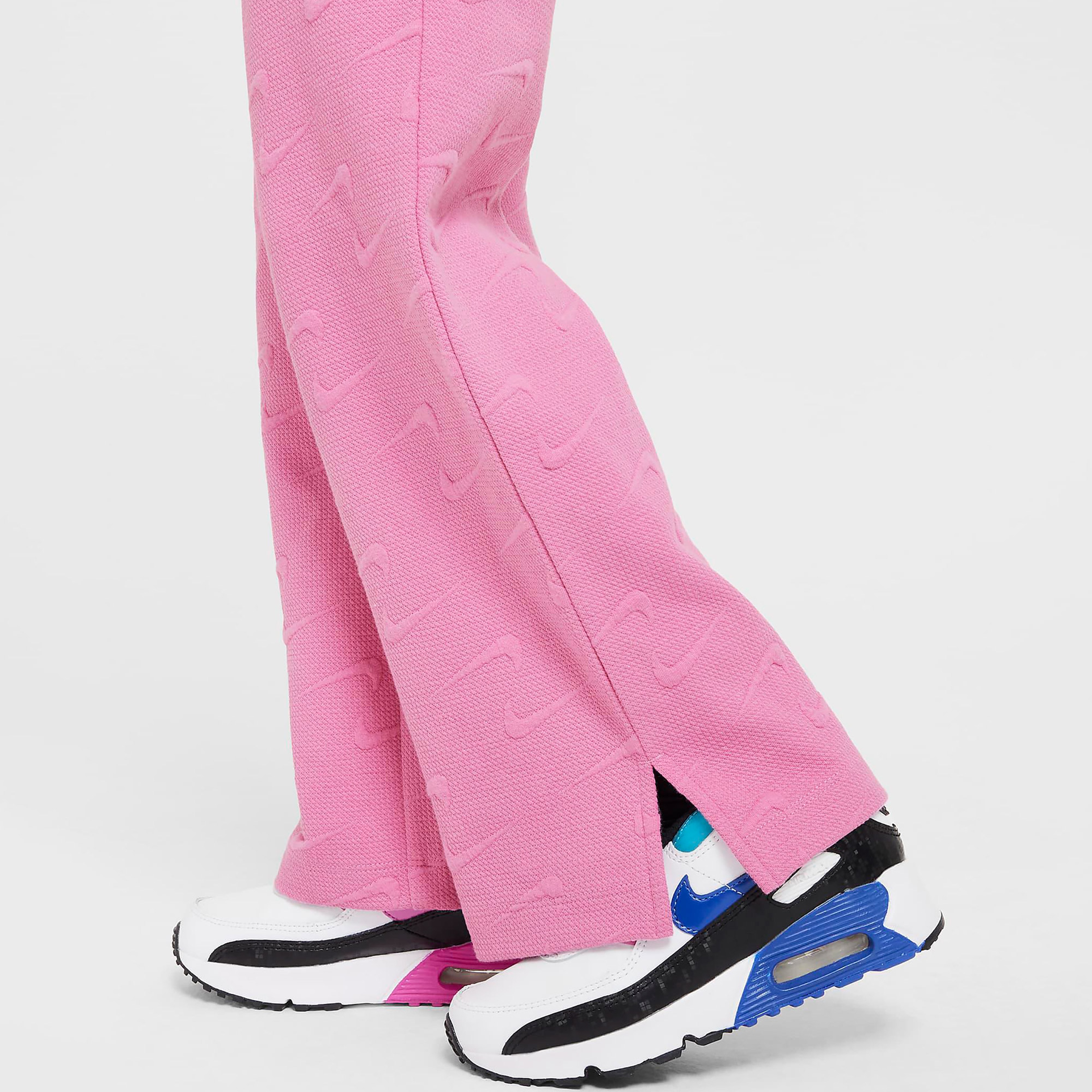 Nike New Impressions Wide Leg Çocuk Pembe Eşofman Altı