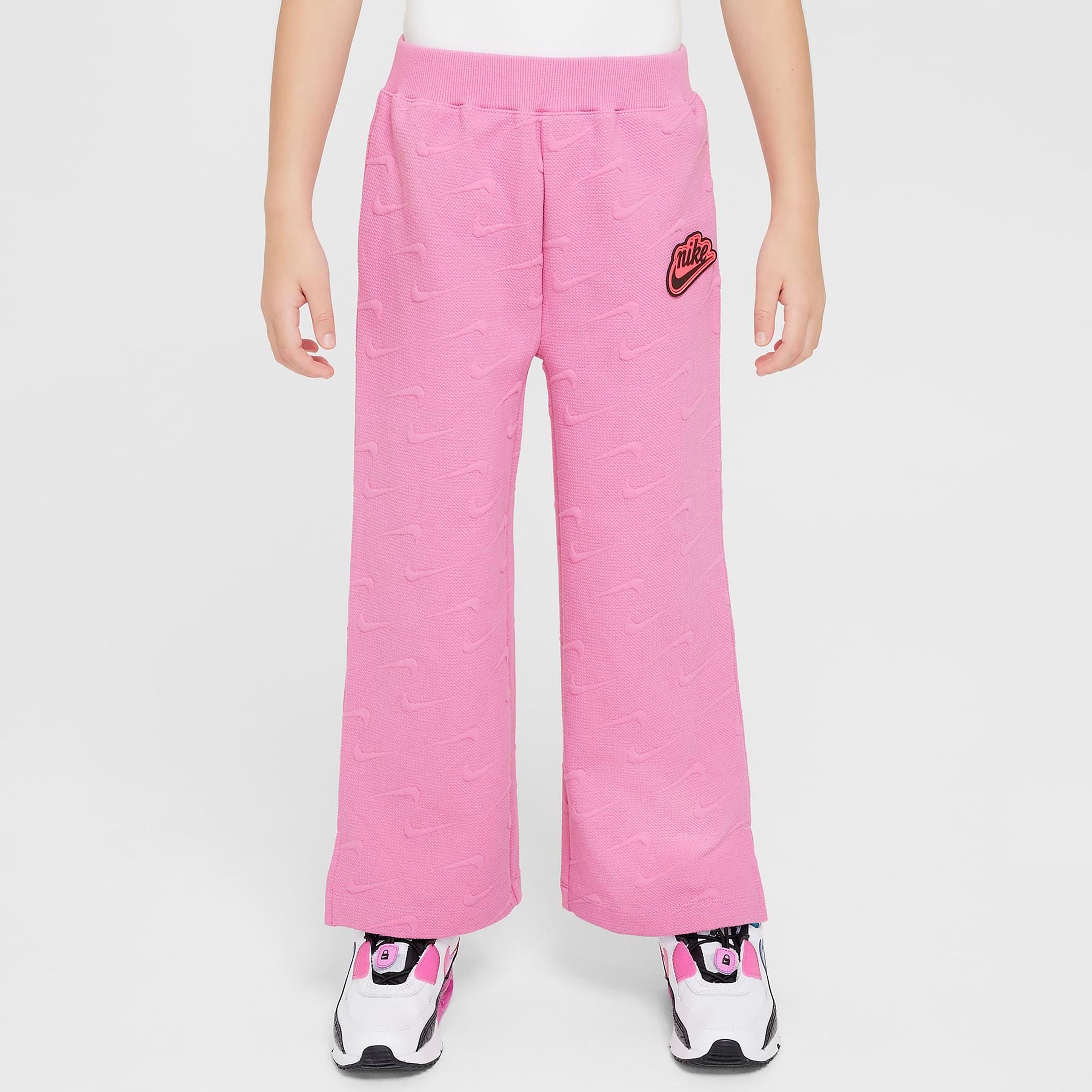 Nike New Impressions Wide Leg Çocuk Pembe Eşofman Altı