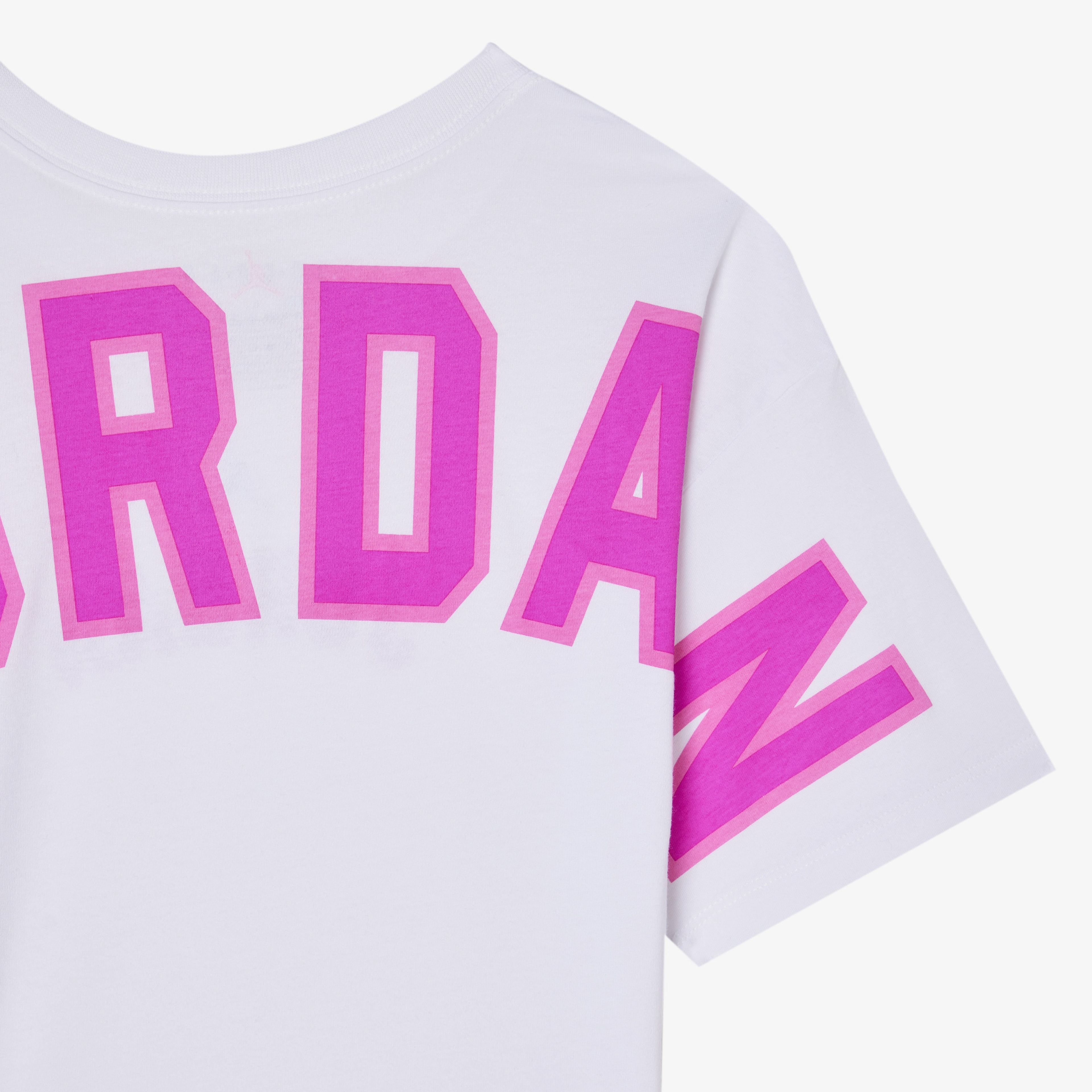Jordan Jdg Ksa Y2K Pink Ss Çocuk Beyaz T-Shirt