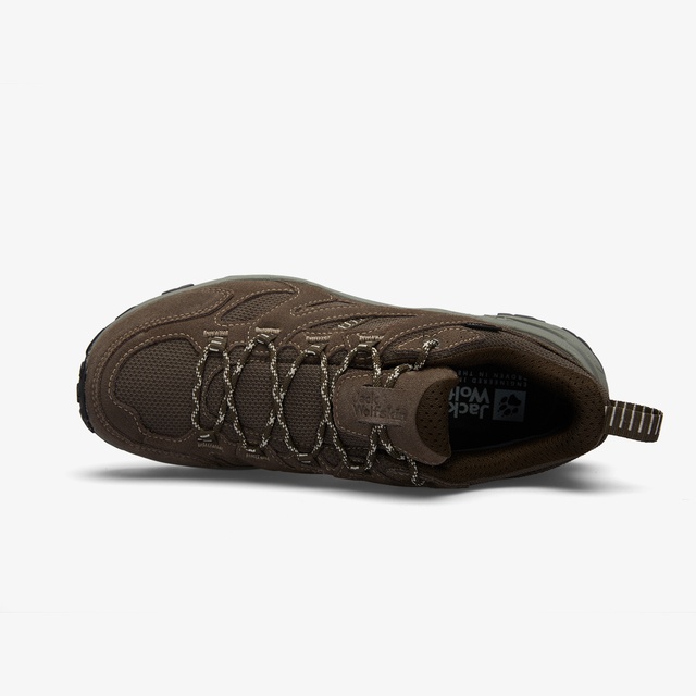 Jack Wolfskin Jack Wolfskin Vojo Tour Texapore Low Erkek Kahverengi Outdoor Ayakkabı Occasion'da! Kahverengi - 5. görsel