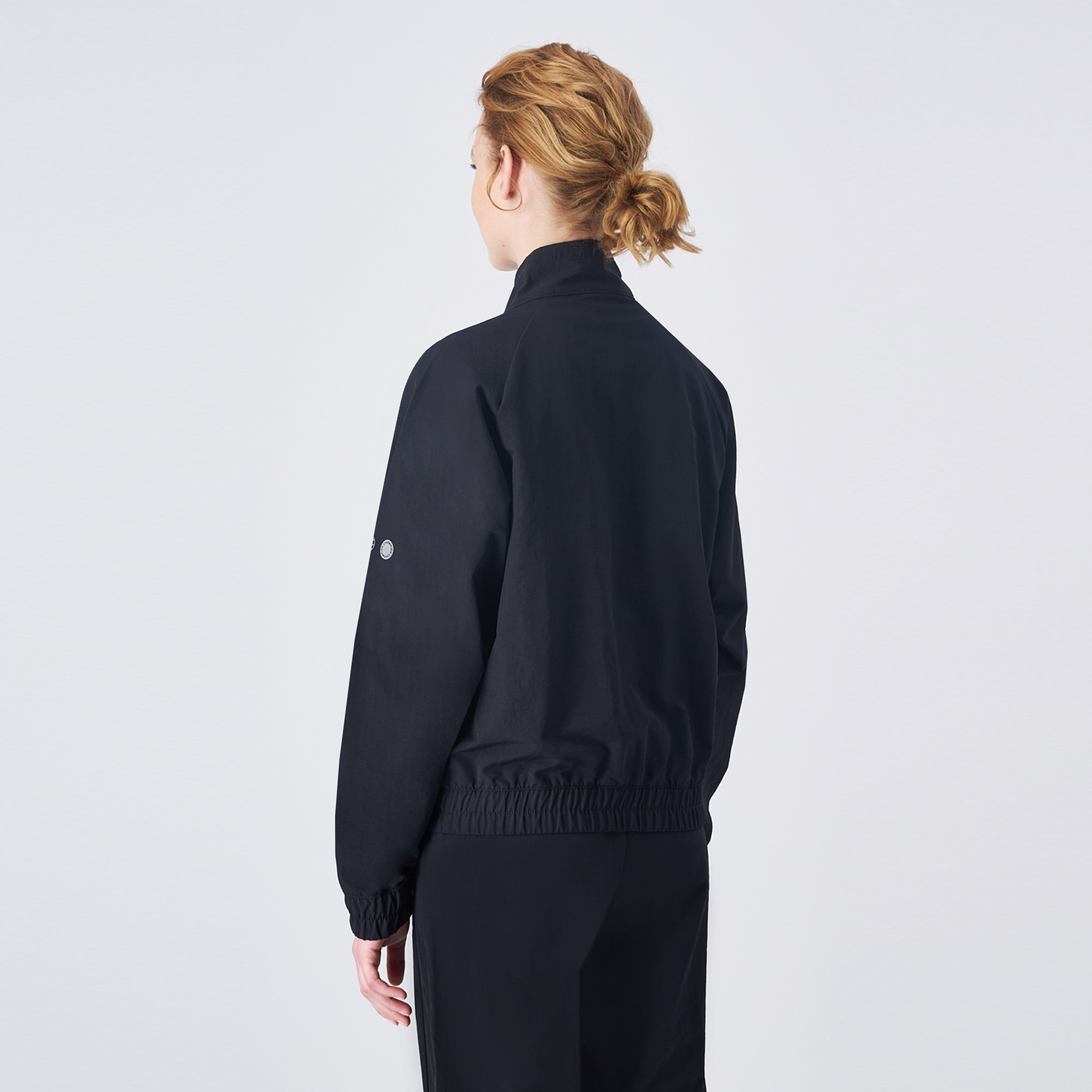 Champion Full Zip Kadın Siyah Sweatshirt