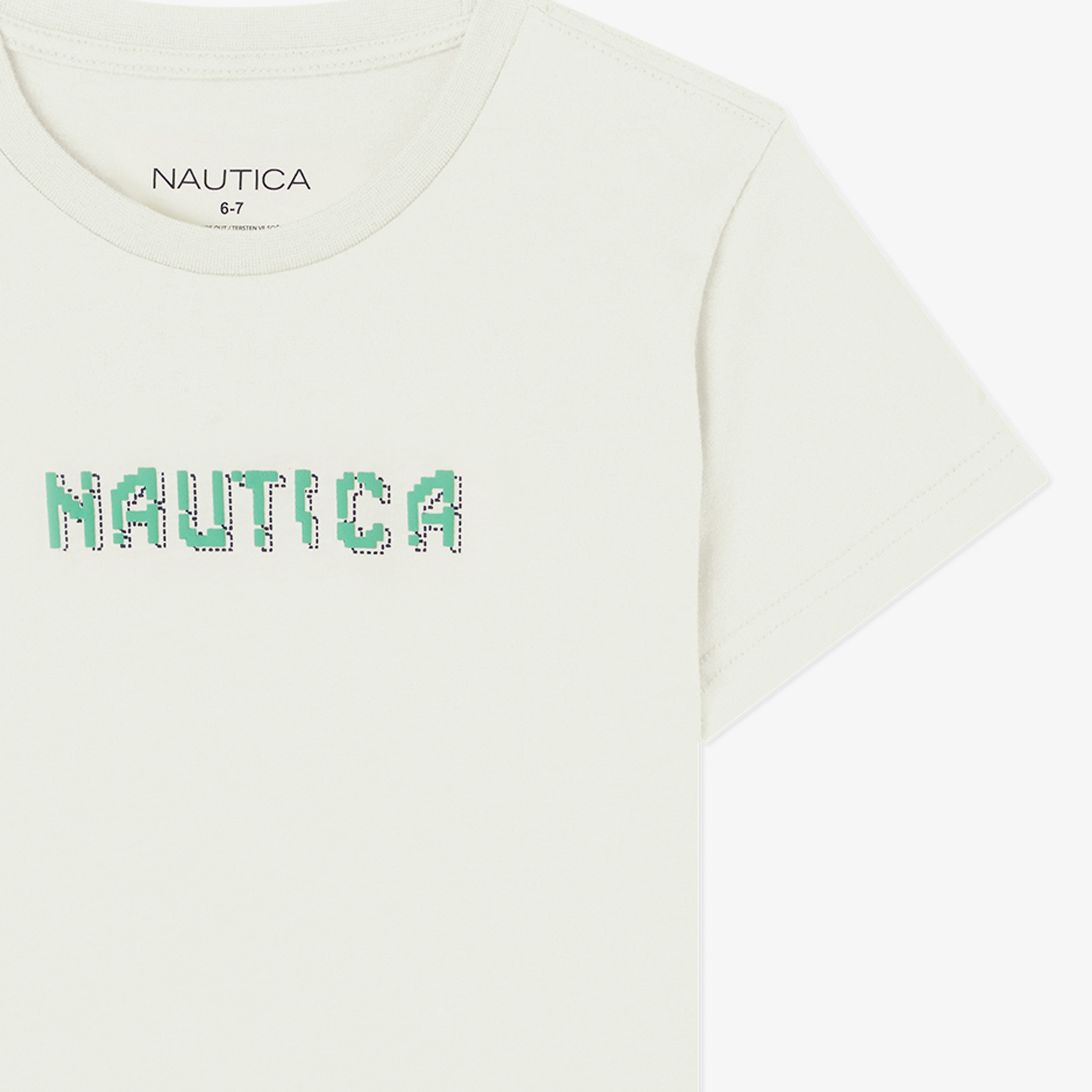 Nautica Classic Çocuk Krem T-Shirt
