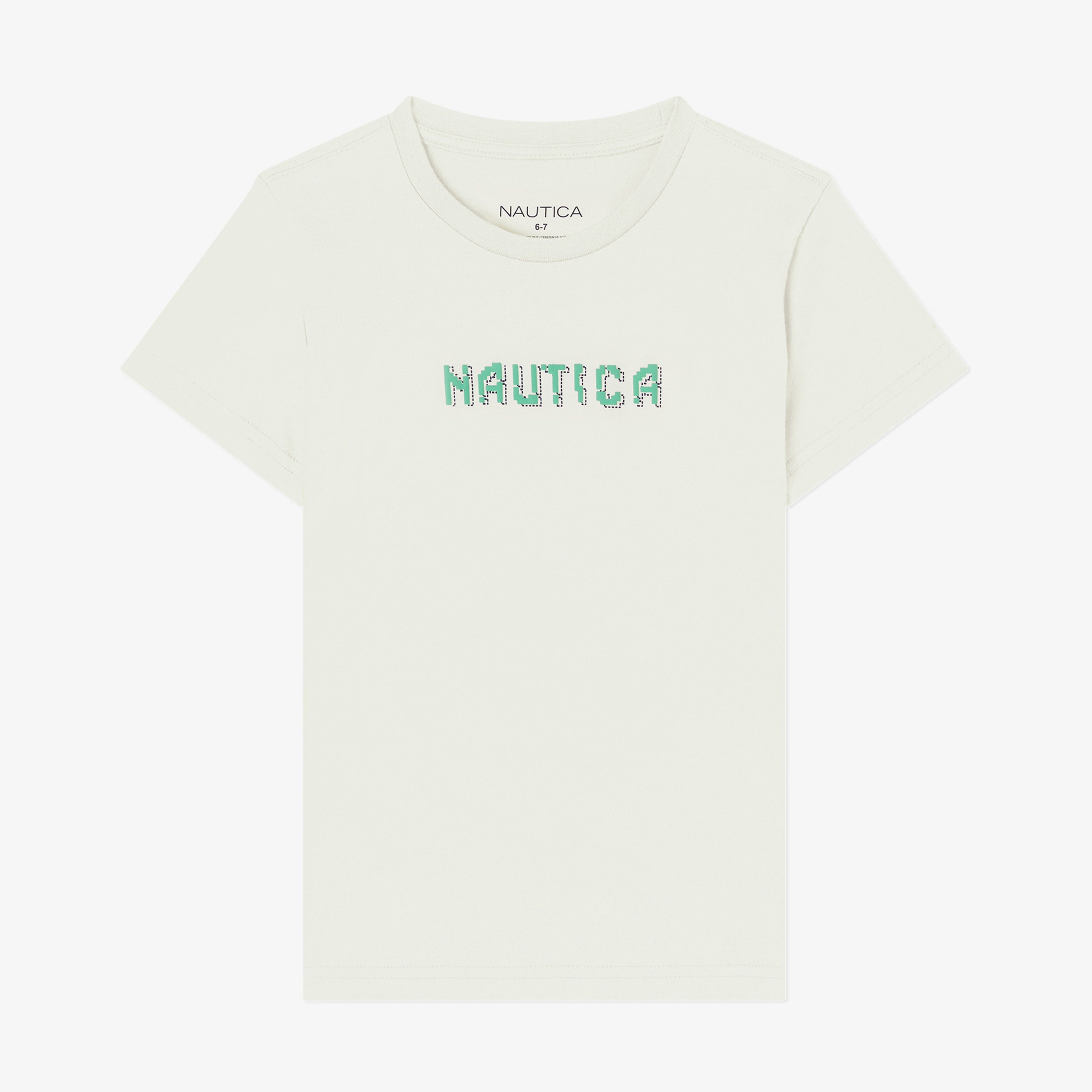Nautica Classic Çocuk Krem T-Shirt