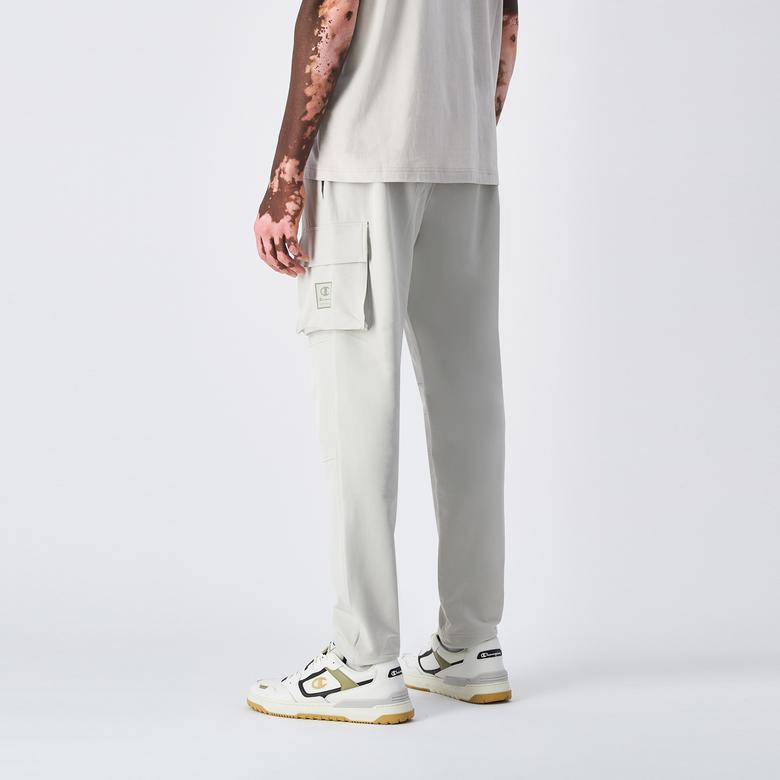 Champion Elastic Cuff Cargo Erkek Krem Pantolon