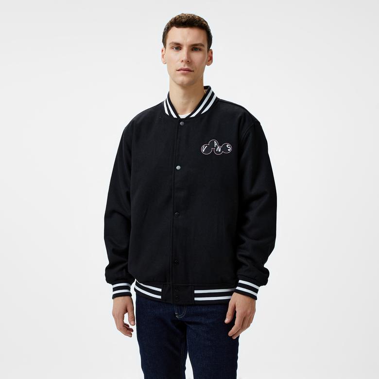 Vans Scuttle Baseball Erkek Siyah Ceket