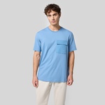 Champion Crewneck Erkek Mavi T-Shirt