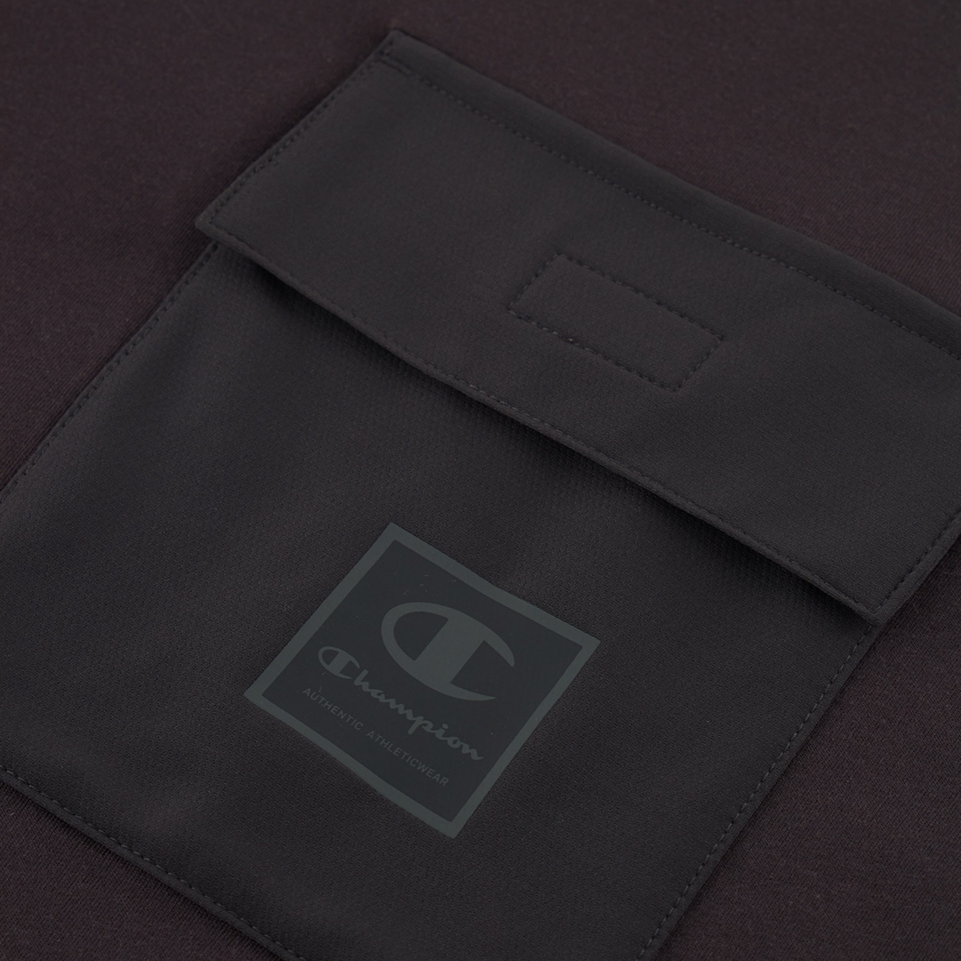 Champion Crewneck Erkek Siyah T-Shirt