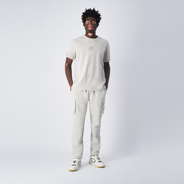 Champion Elastic Cuff Cargo Erkek Krem Pantolon