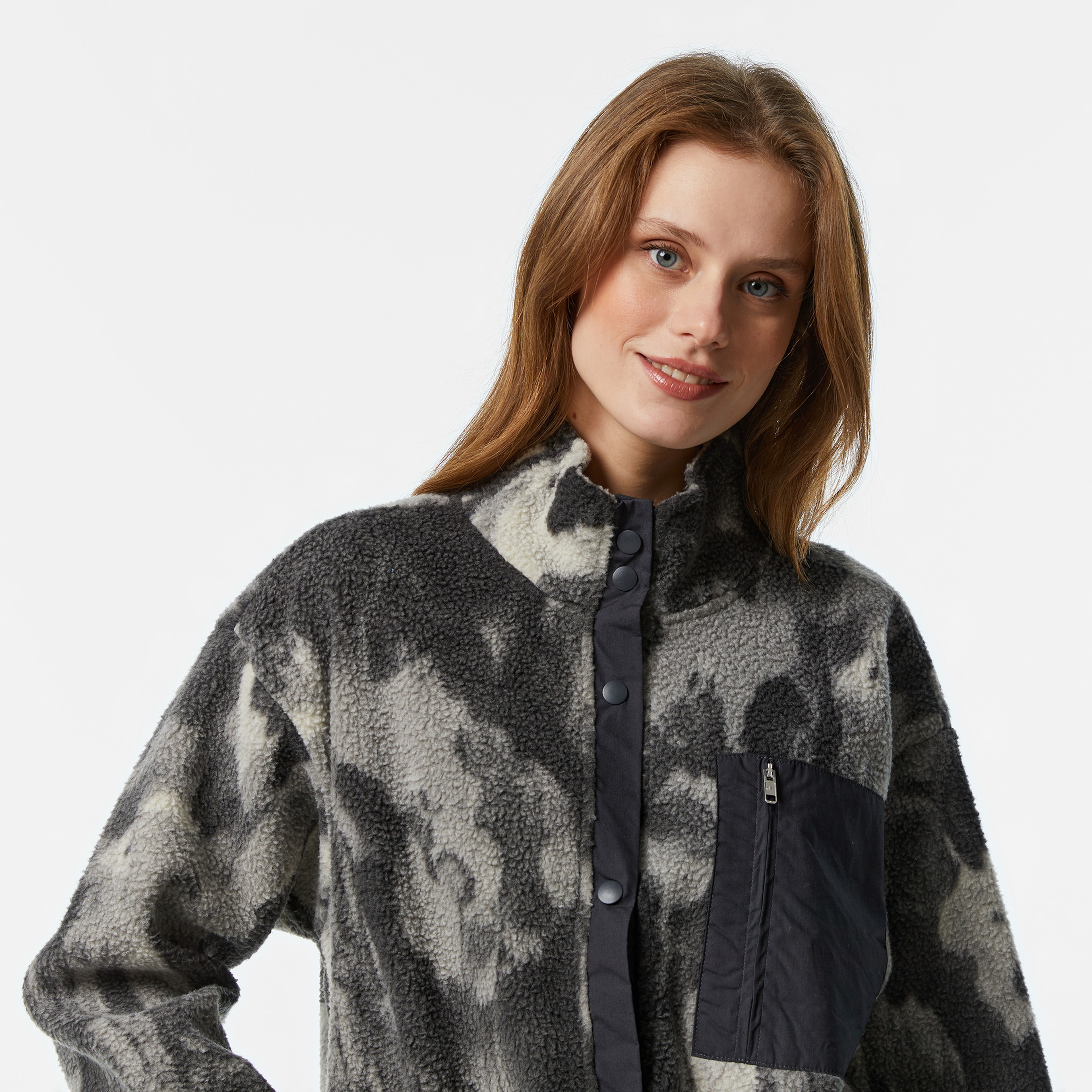 Champion Classic Kadın Gri Ceket