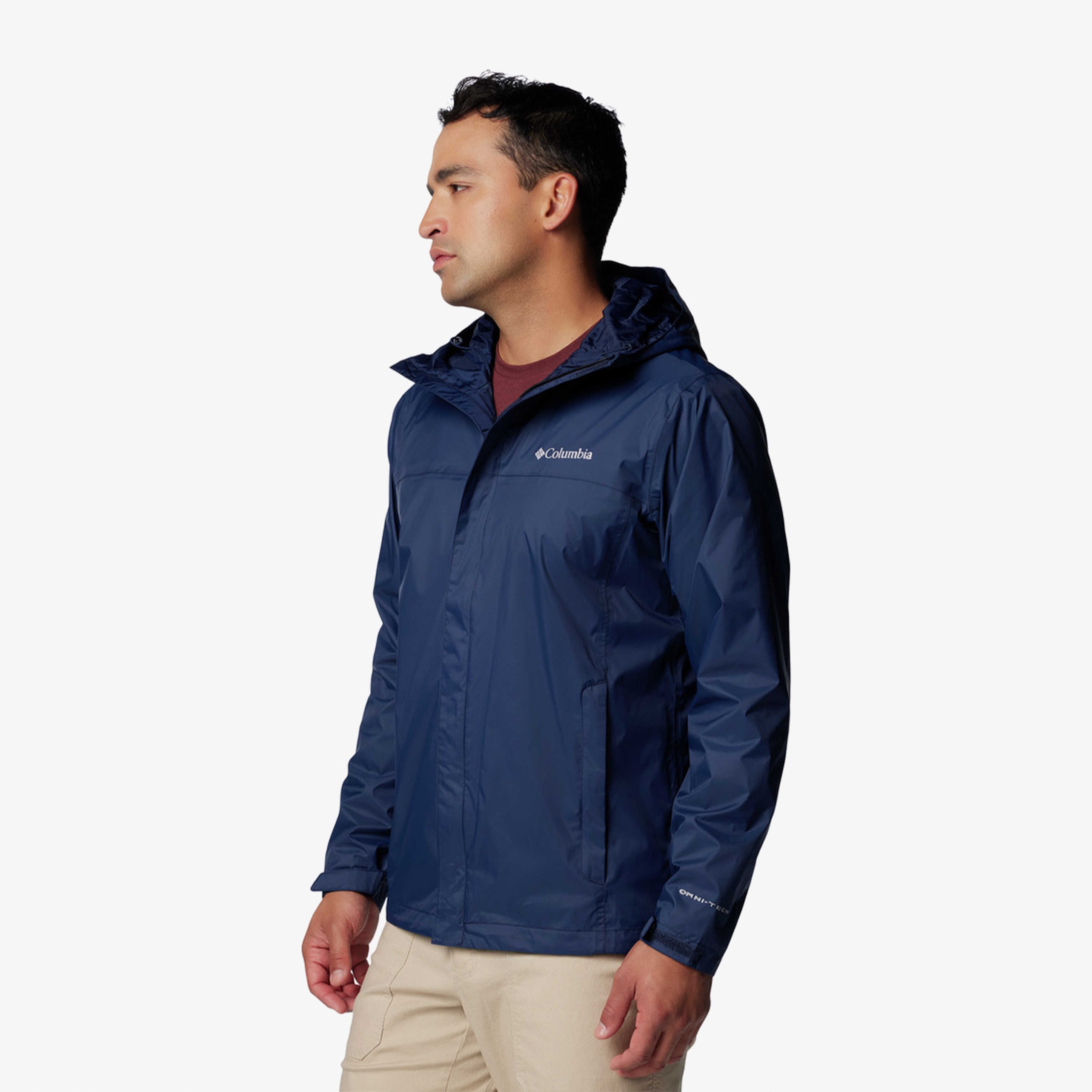 Columbia Watertight Erkek Lacivert Yağmurluk