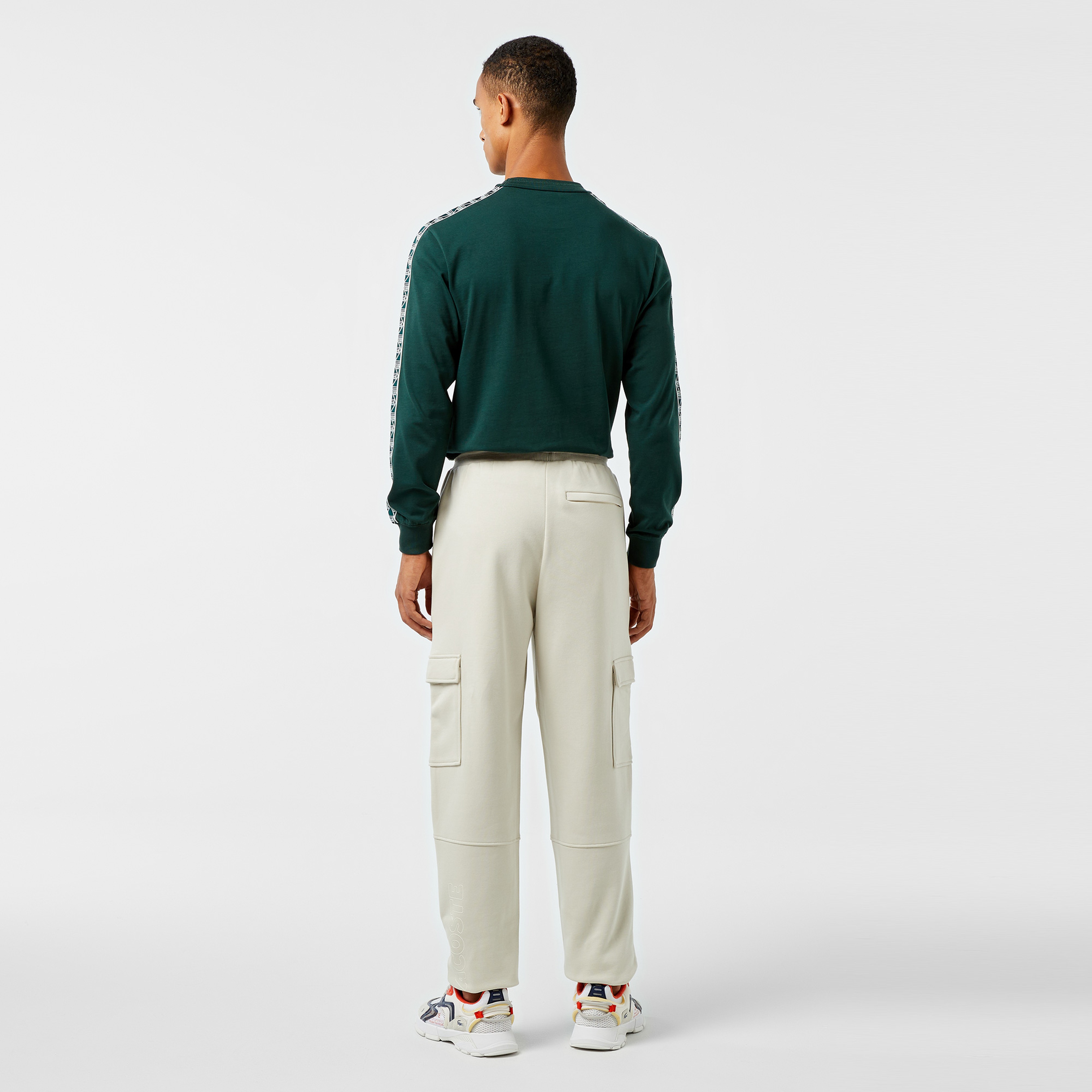 Lacoste Classic Erkek Krem Eşofman Altı