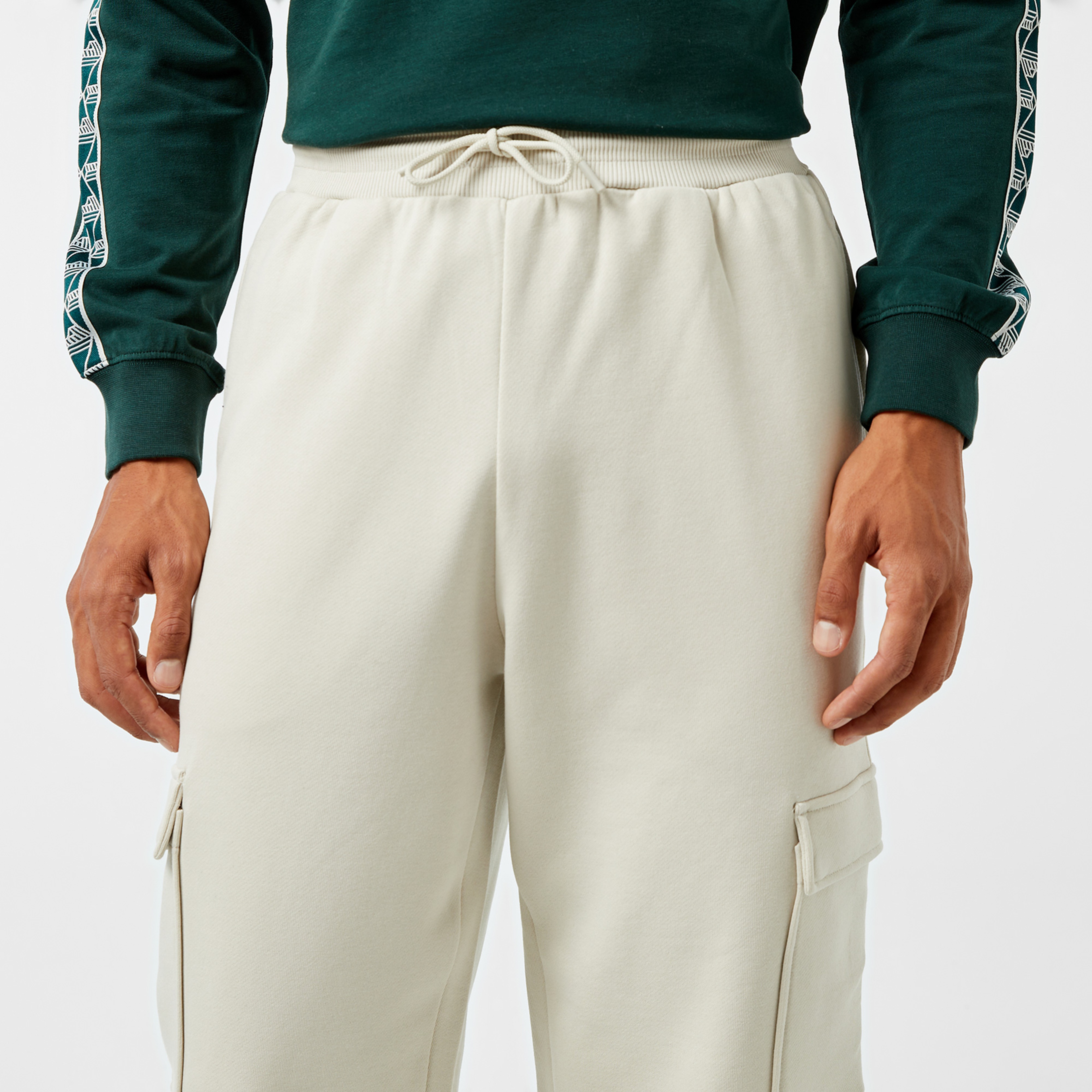 Lacoste Classic Erkek Krem Eşofman Altı