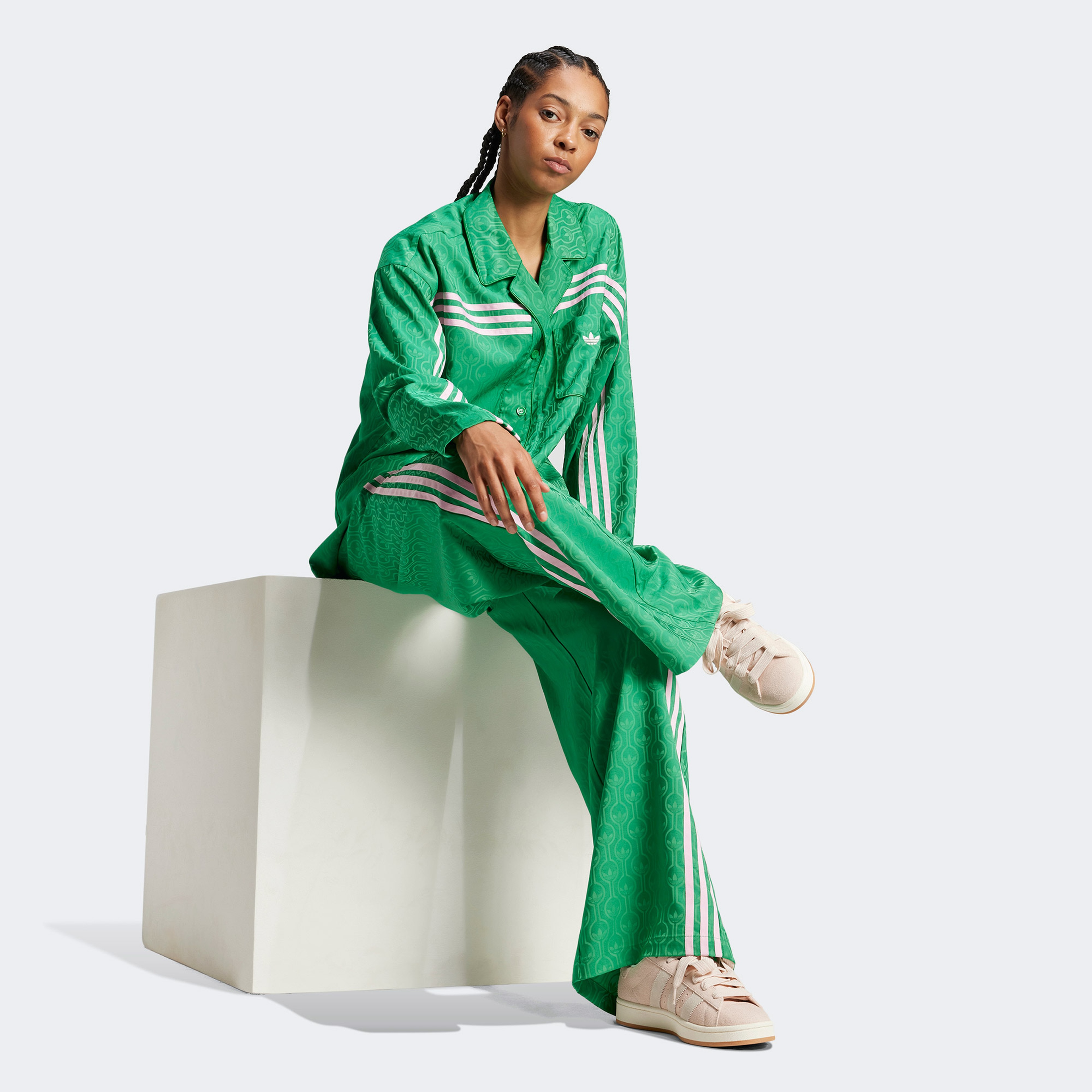 adidas Pyjama Top Kadın Yeşil Ceket
