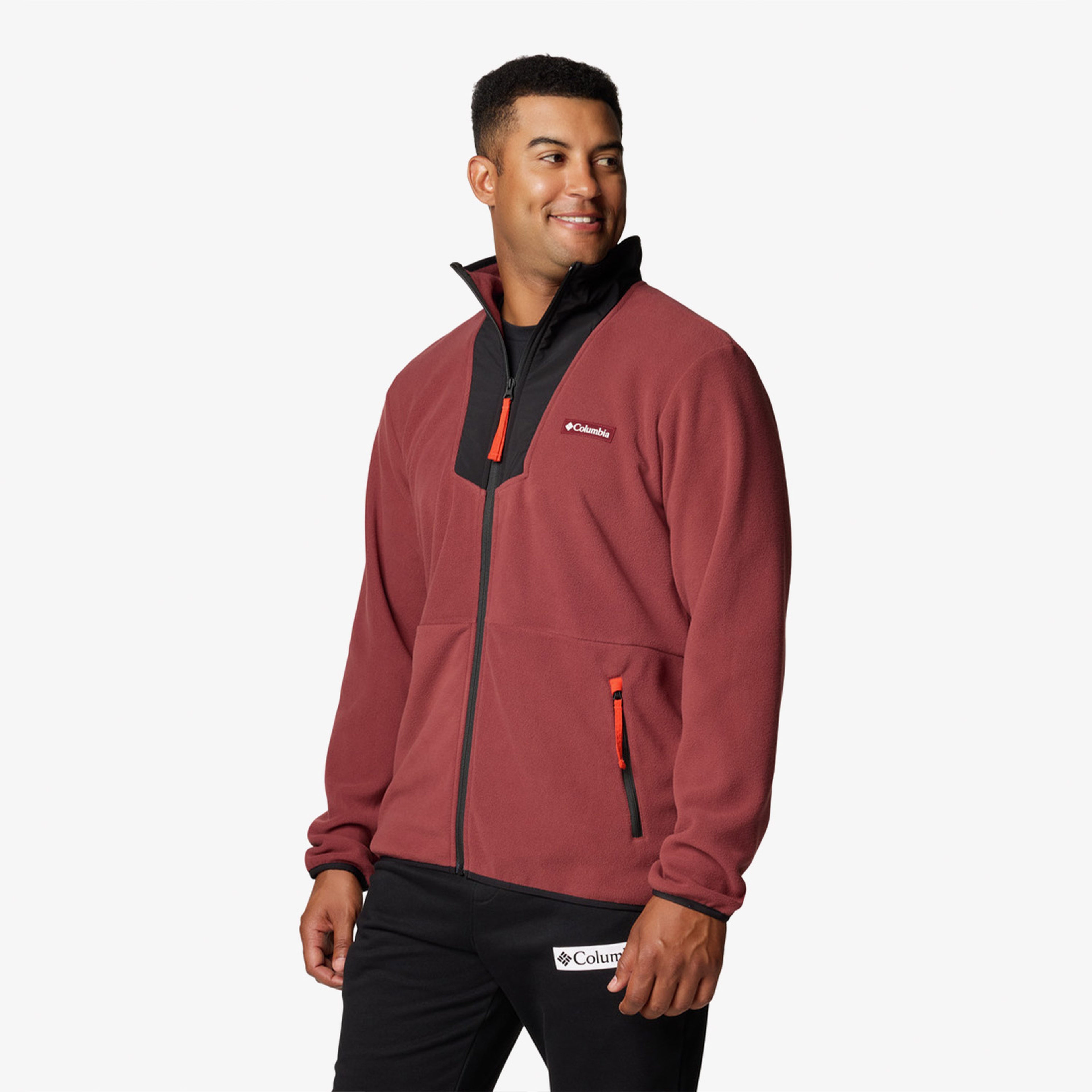 Columbia Sequoia Grove Full Zip Fleece Erkek Kırmızı Mont