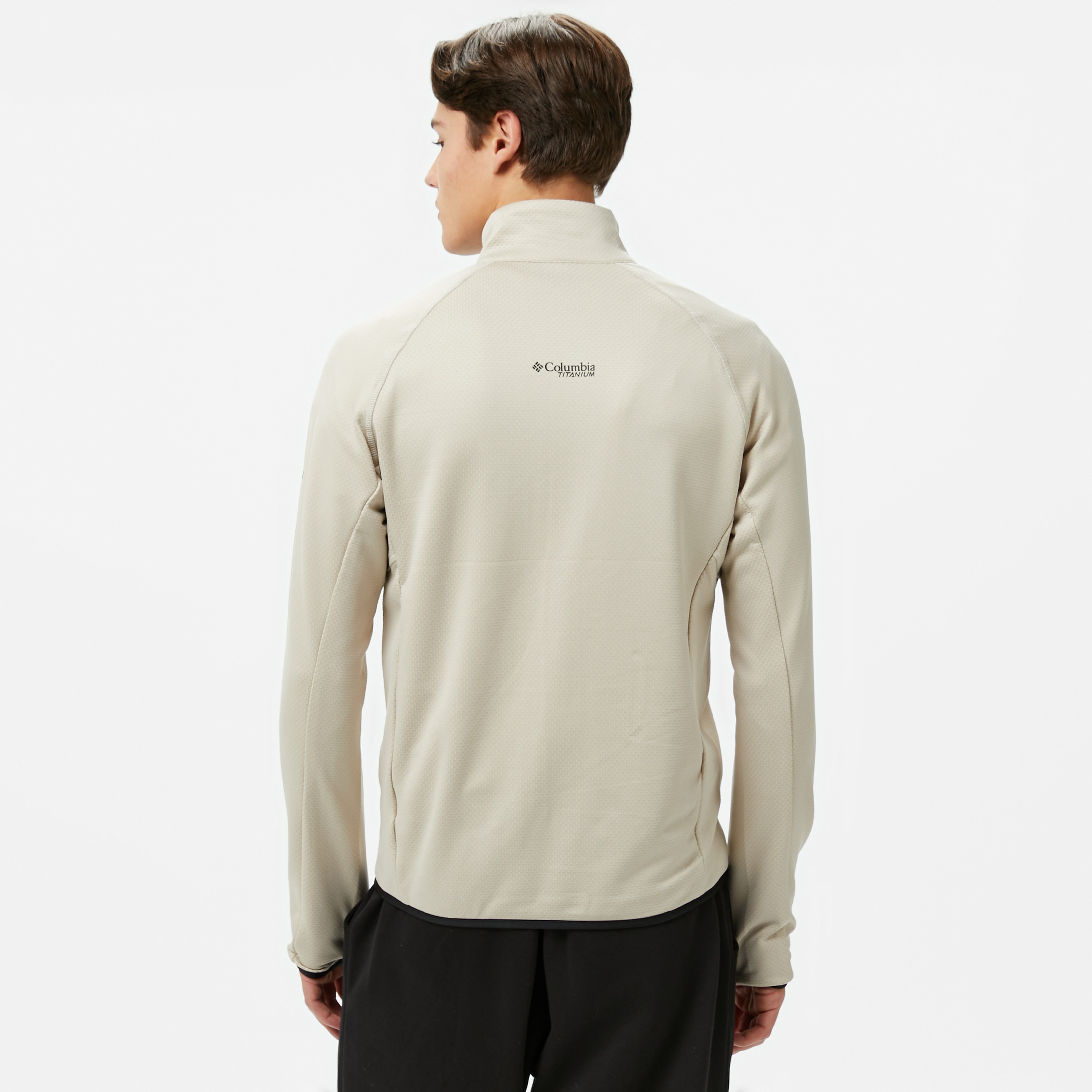 Columbia Triple Canyon Grid Fleece Fz Kadın Bej Mont