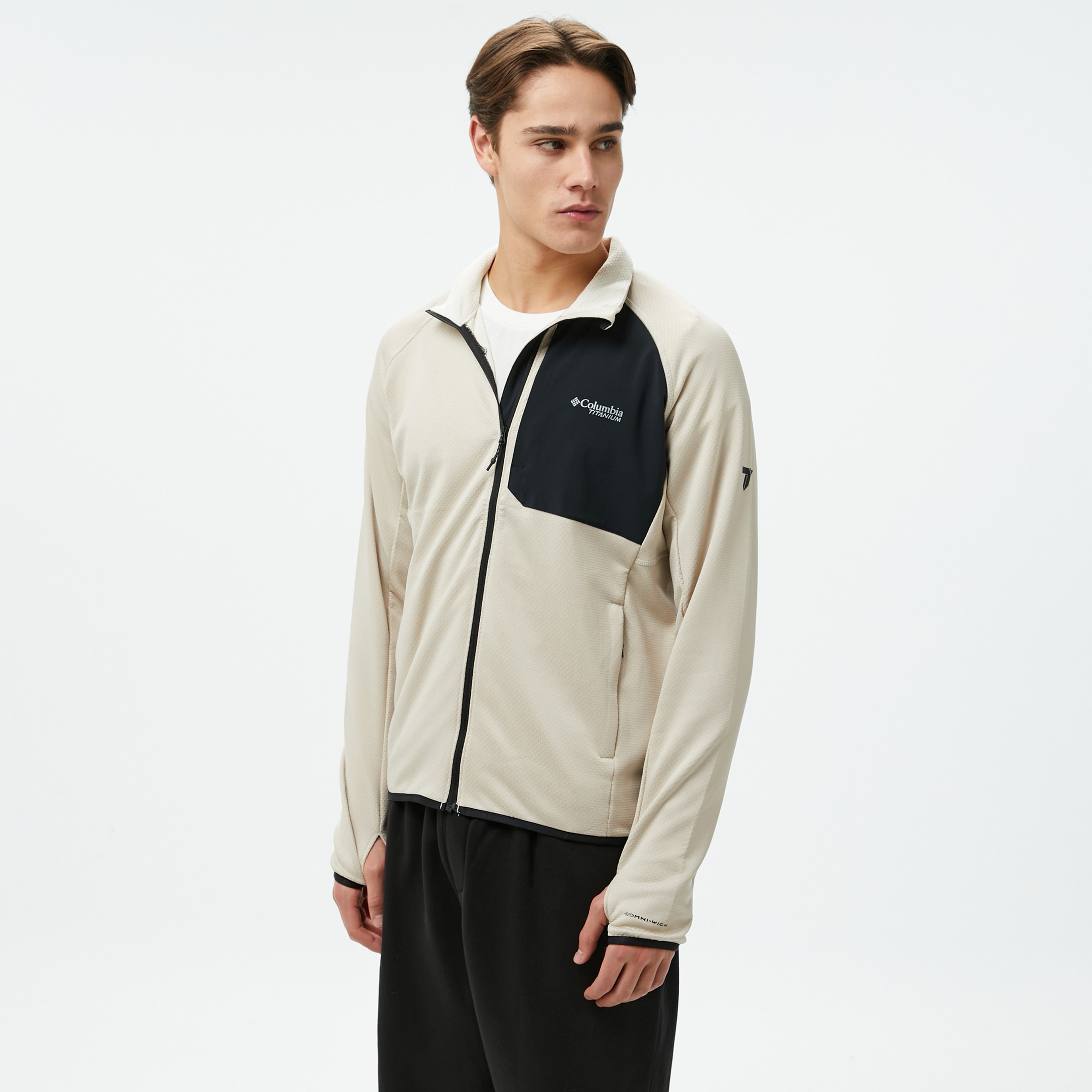 Columbia Triple Canyon Grid Fleece Fz Kadın Bej Mont