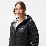 Columbia Arctic Crest Down Hooded Kadın Siyah Mont
