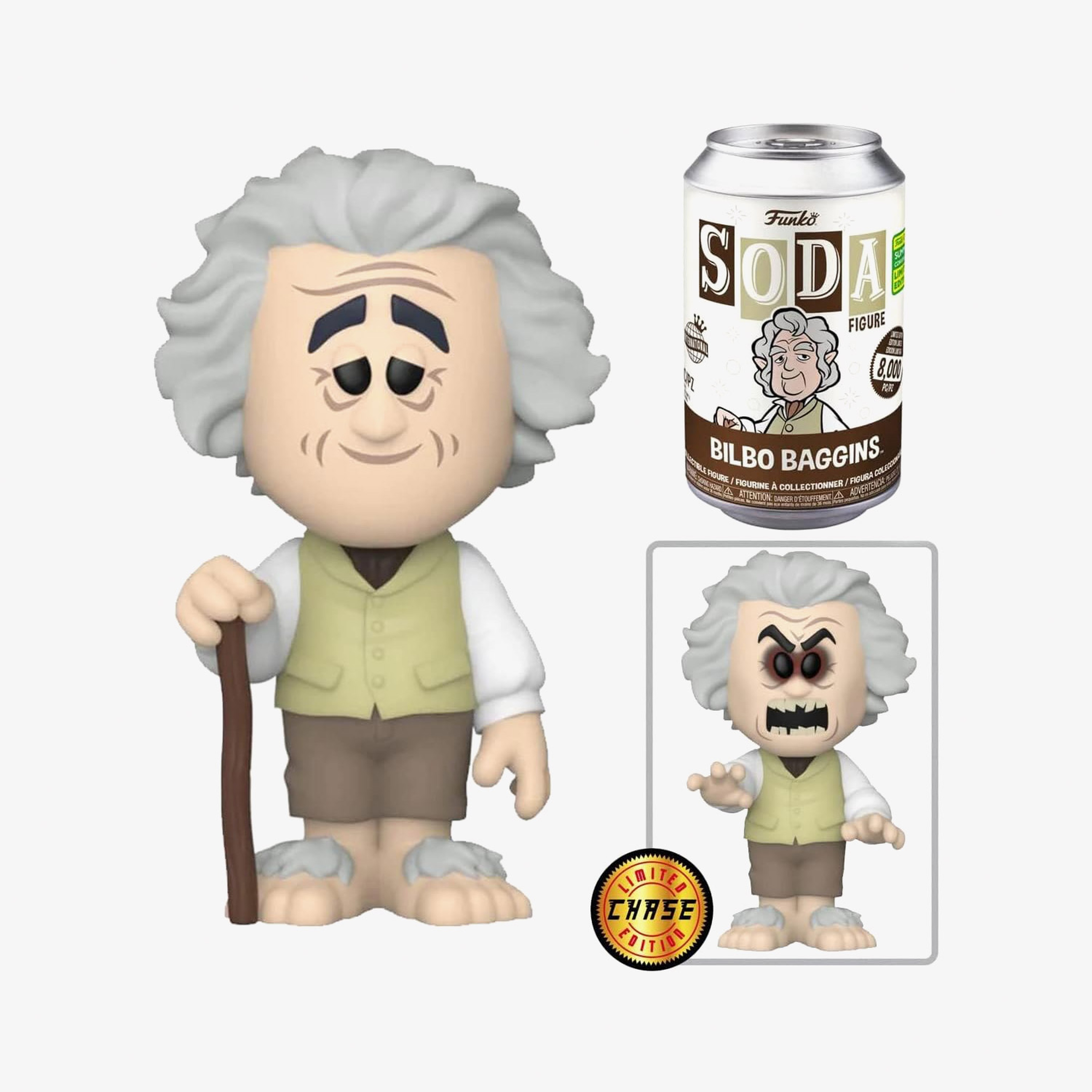Funko Soda : Lord Of The Rings - Bilbo gins Figür