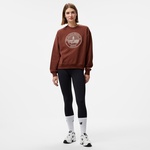 New Balance French Terry Kadın Bordo Eşofman Üstü
