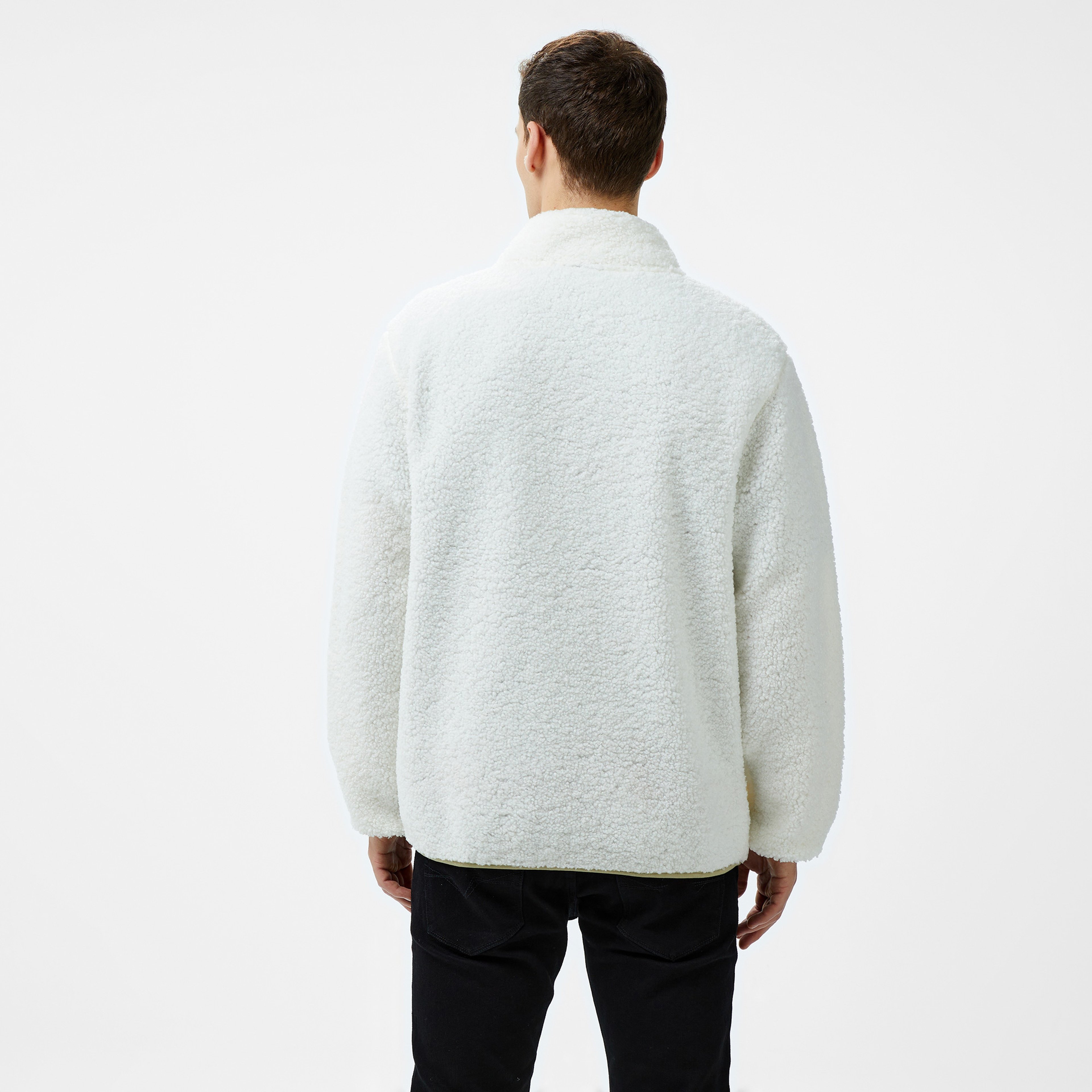 Vans Boxed Sherpa Erkek Pembe Sweatshirt