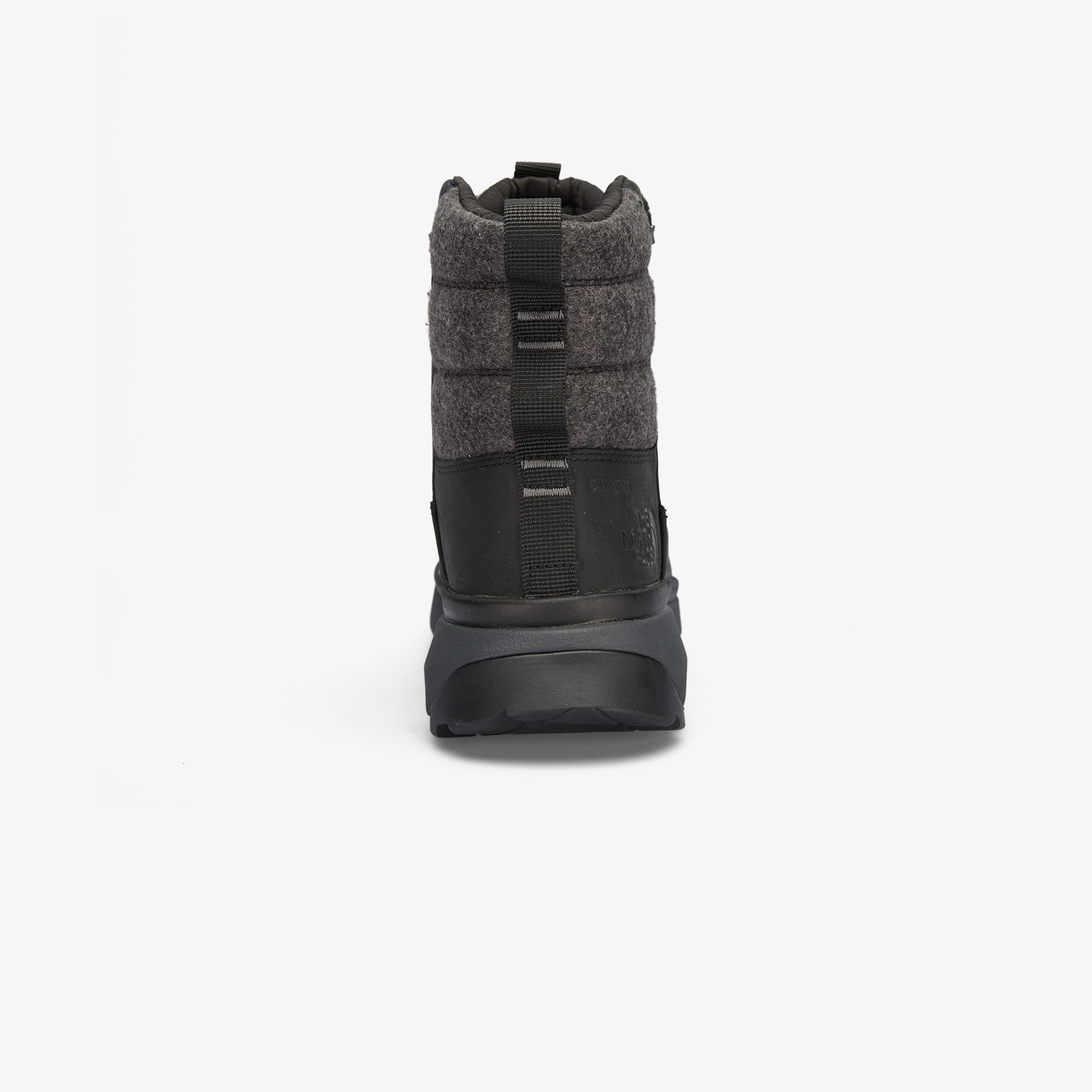 The North Face Bergen Deri Erkek Gri Su Geçirmez Kar Botu