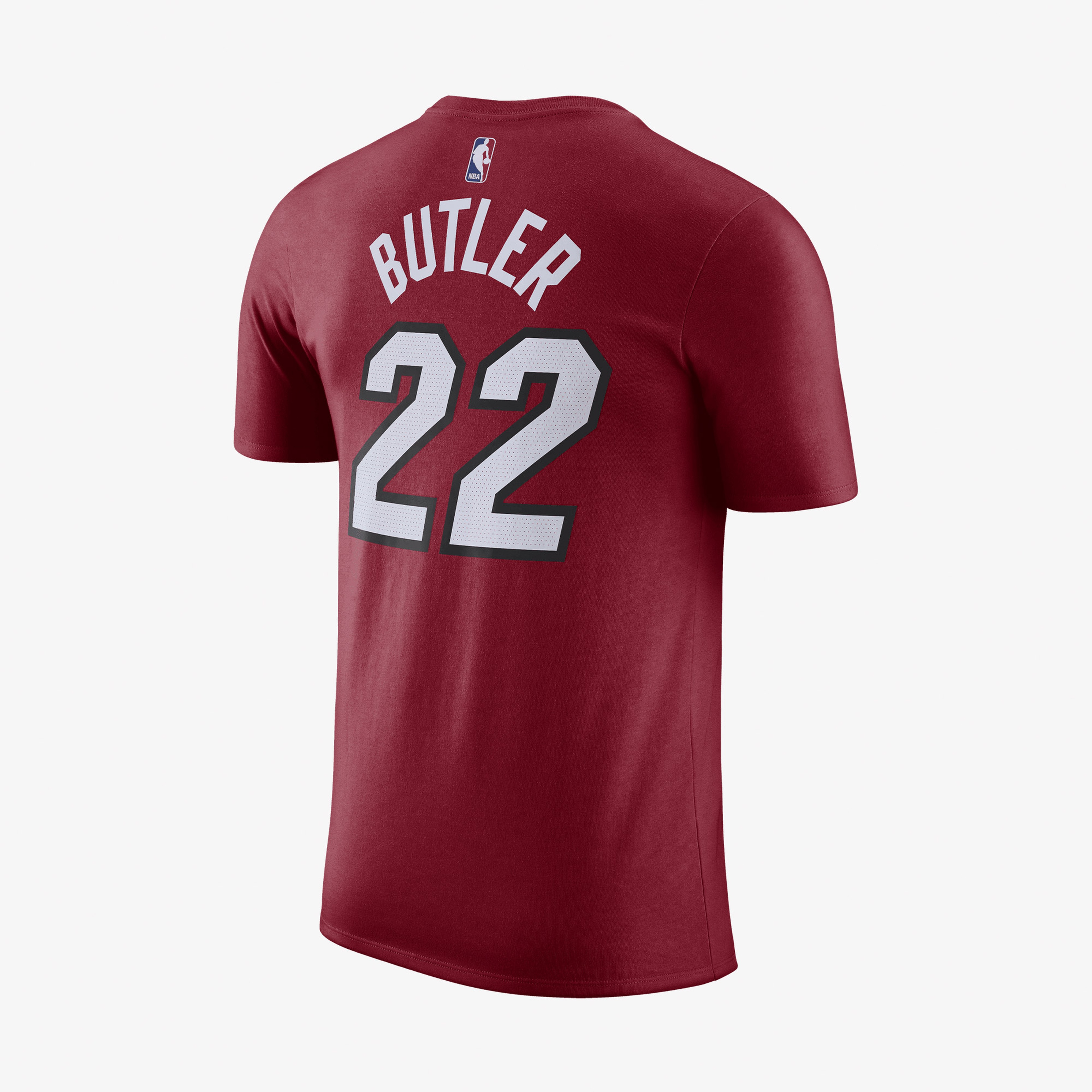 Nike NBA Miami Heat'Jimmy Butler Erkek Kırmızı T-Shirt