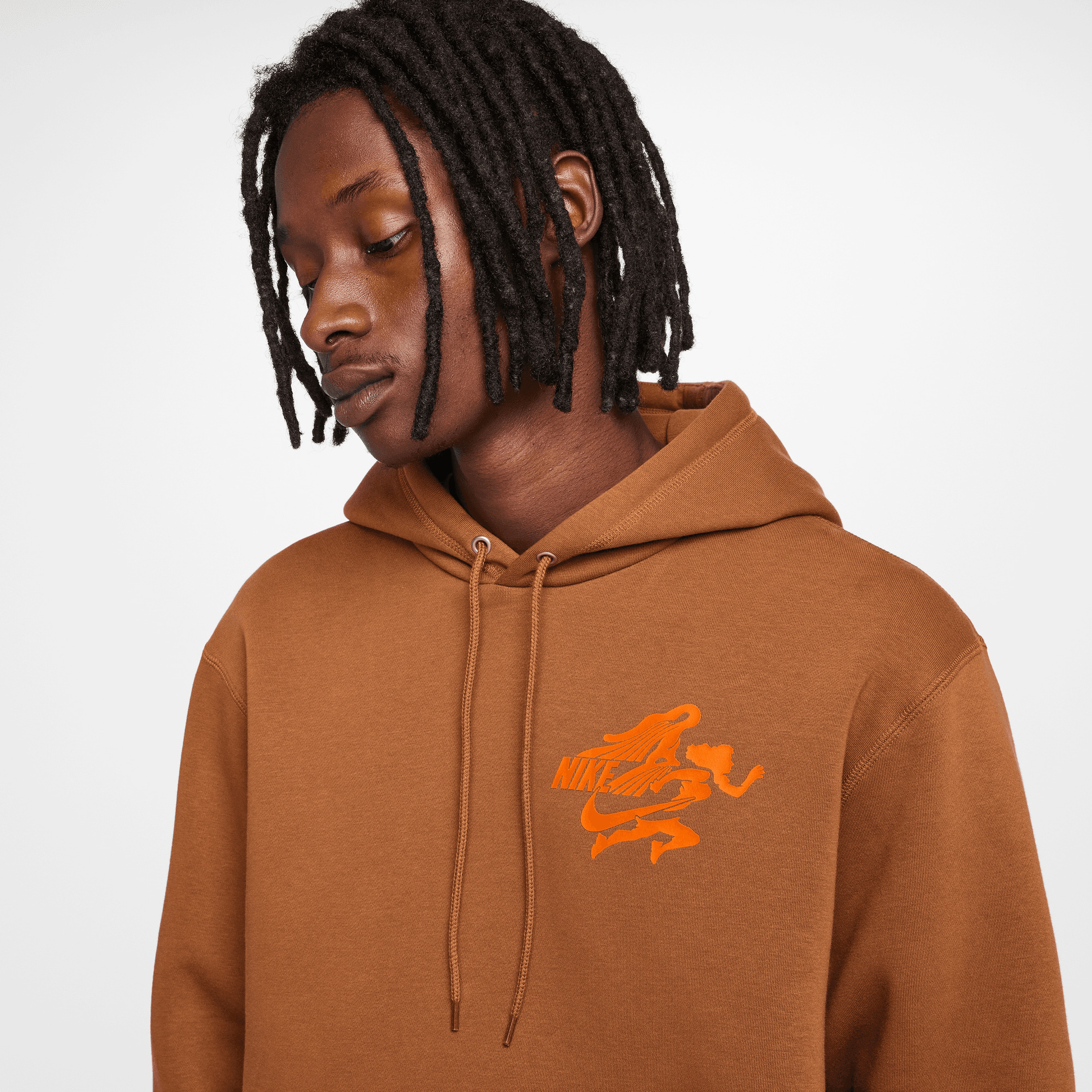 Nike Sportswear Club Erkek Kahverengi Sweatshirt